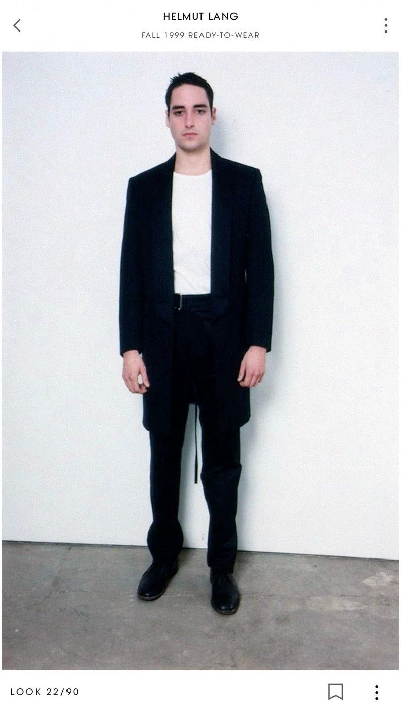 Helmut Lang Helmut Lang 99FW Wool Archive Coat Size US M / EU 48-50 / 2 - 1 Thumbnail