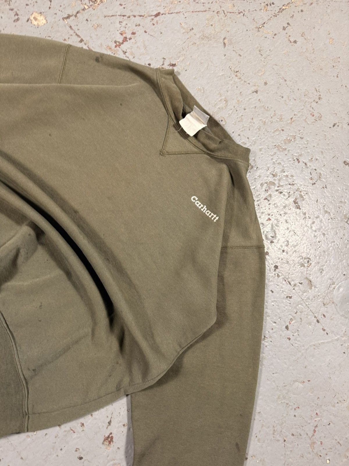 Carhartt Sun Faded Distressed Carhartt Vintage Crewneck Dweater Size US L / EU 52-54 / 3 - 6 Thumbnail