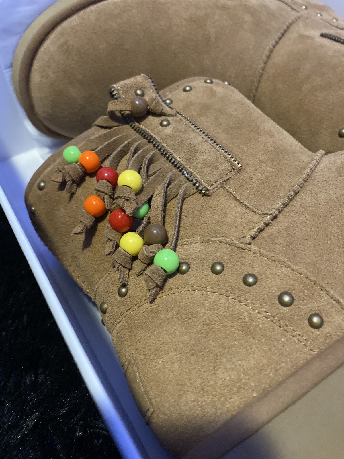 1199 Bazo1199 Surfer Beaded Ugg Boots Size US 11 / EU 44 - 5 Thumbnail