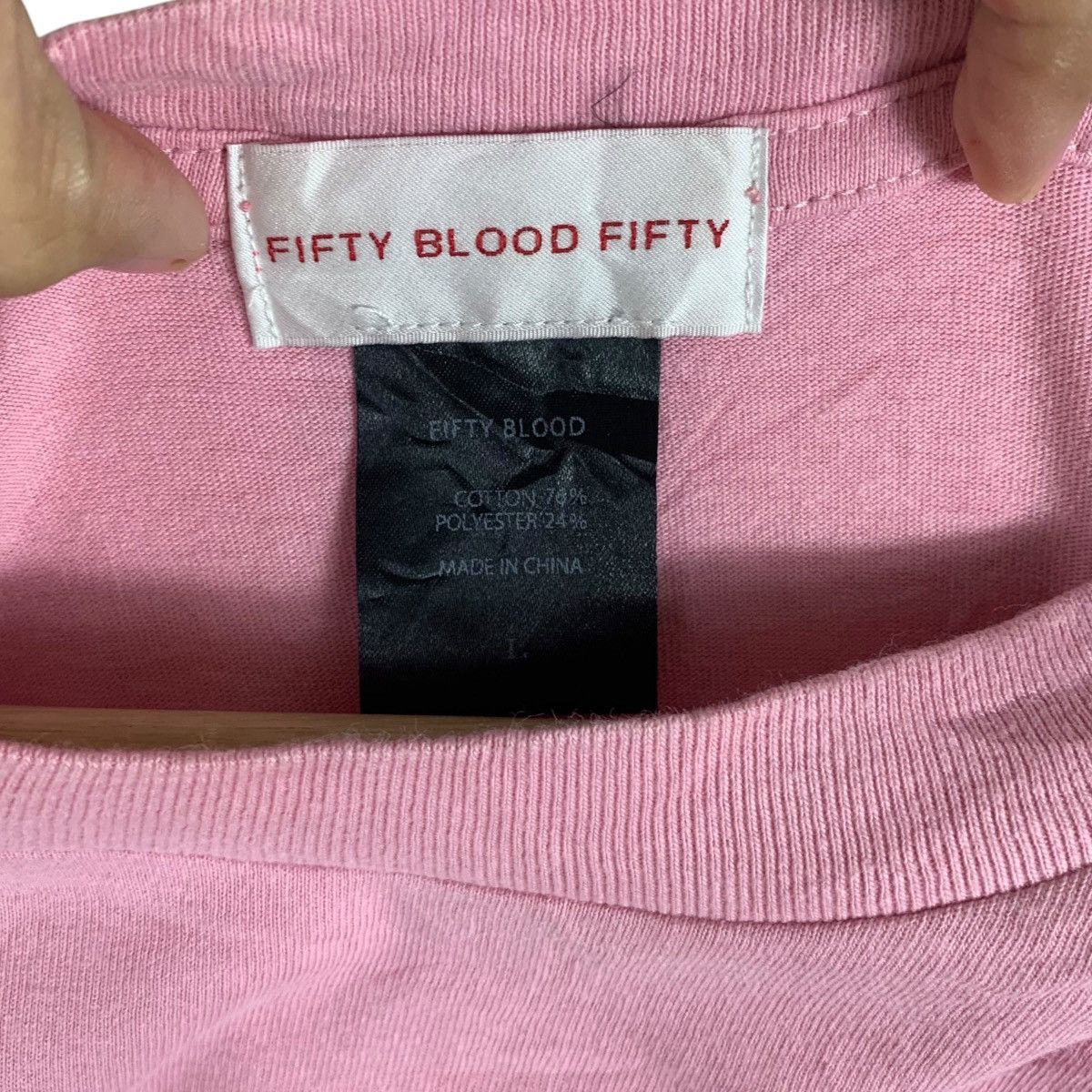 Vintage FIFTY BLOOD JAPAN Harajuku Love & Hate Baggy Tee Shirt Top Size L / US 10 / IT 46 - 6 Thumbnail