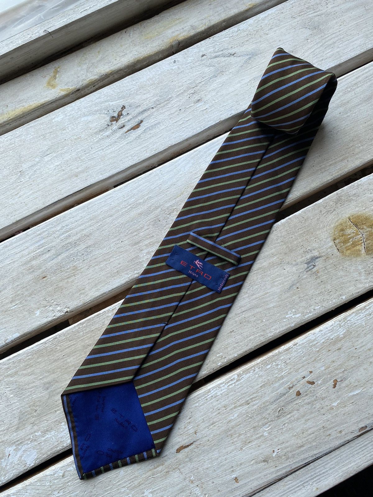 Etro Etro Milano Silk Flowers Polka Dot Tie Size ONE SIZE - 1 Thumbnail