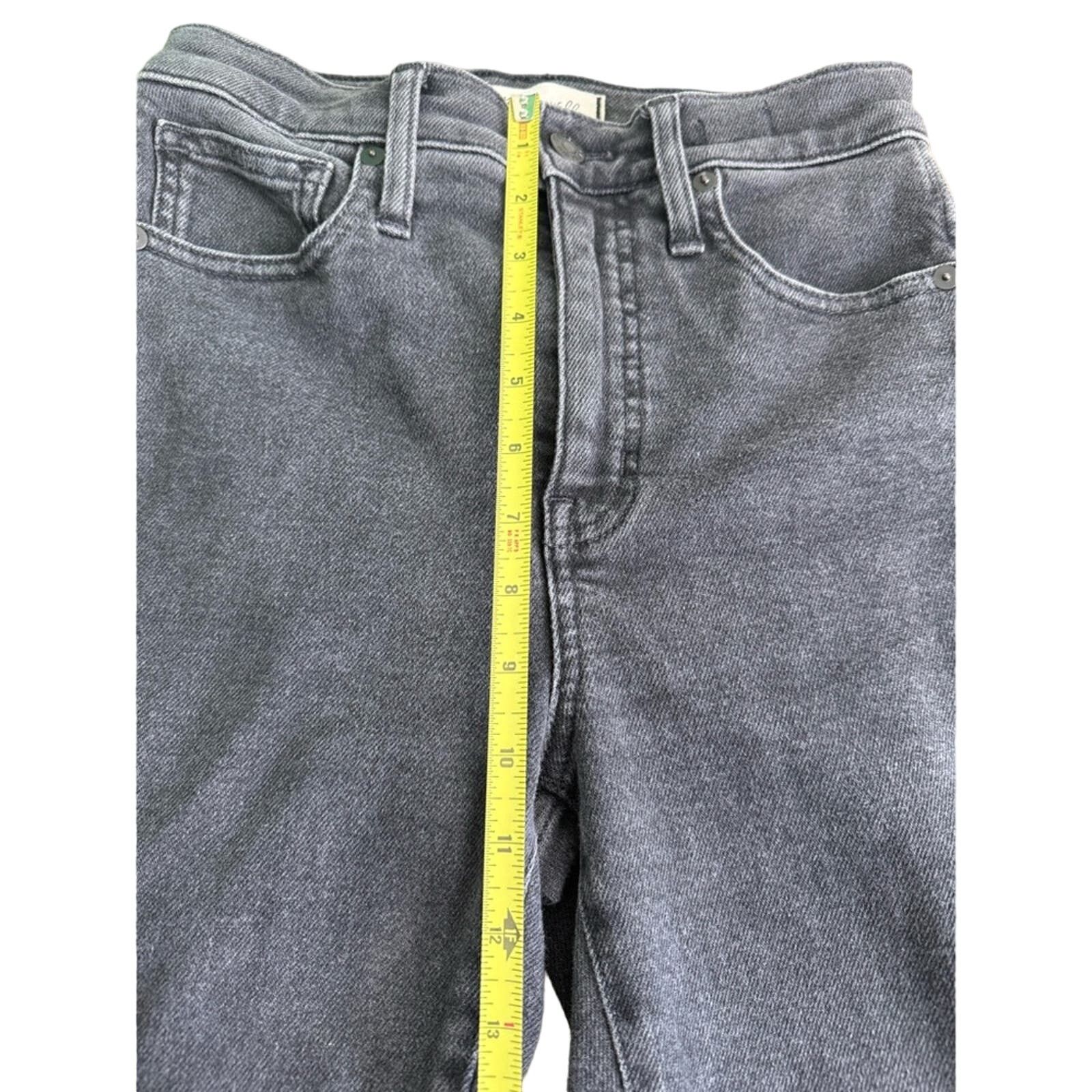 Madewell Madewell 10" High-Rise Skinny Jeans Starkey Wash, Black/Gray Size 26" / US 2 / IT 38 - 9 Thumbnail