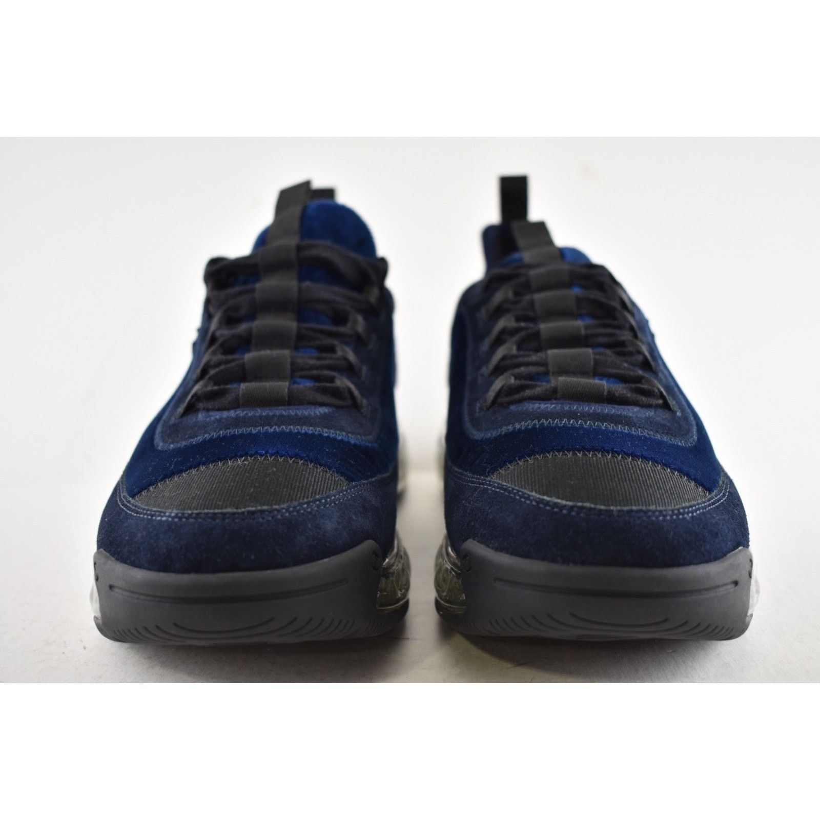 Chanel Chanel 20A Mens Blue Velvet Black CC Trainer Sneaker 44 11 Size US 11 / EU 44 - 7 Thumbnail