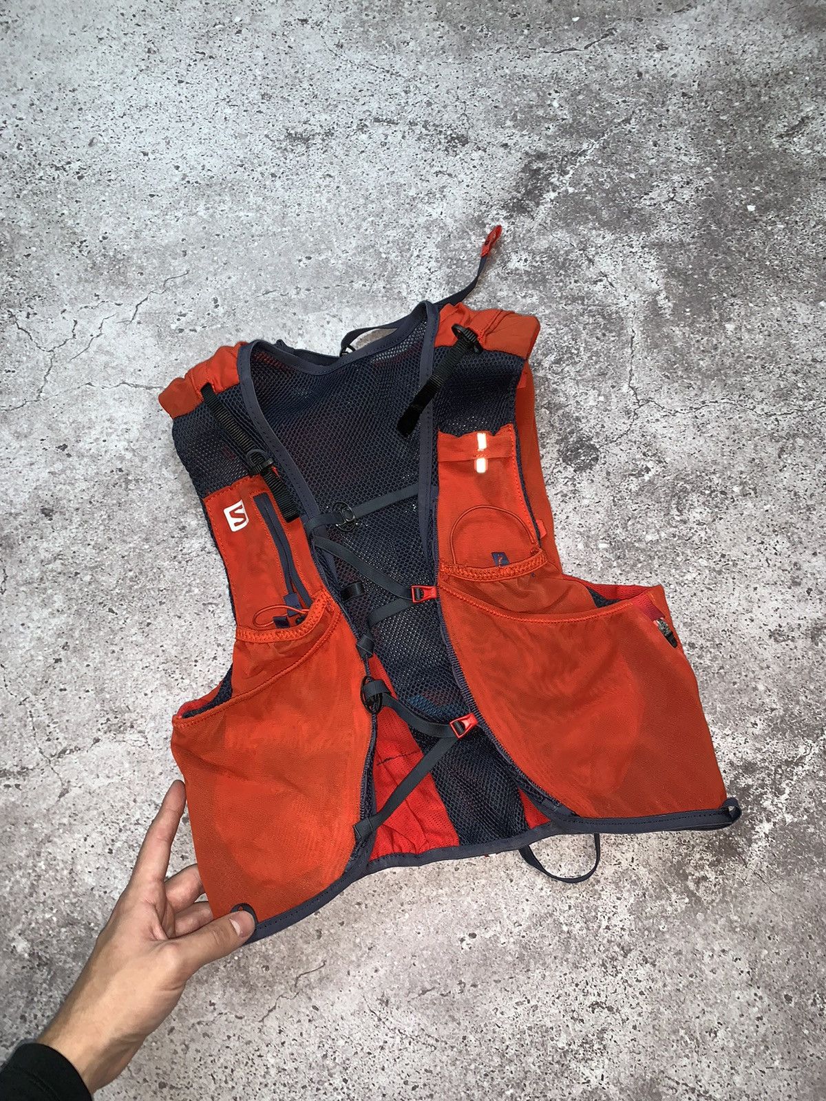Salomon 00s Salomon Vintage Backpack Bondage bag vest Size ONE SIZE - 3 Thumbnail