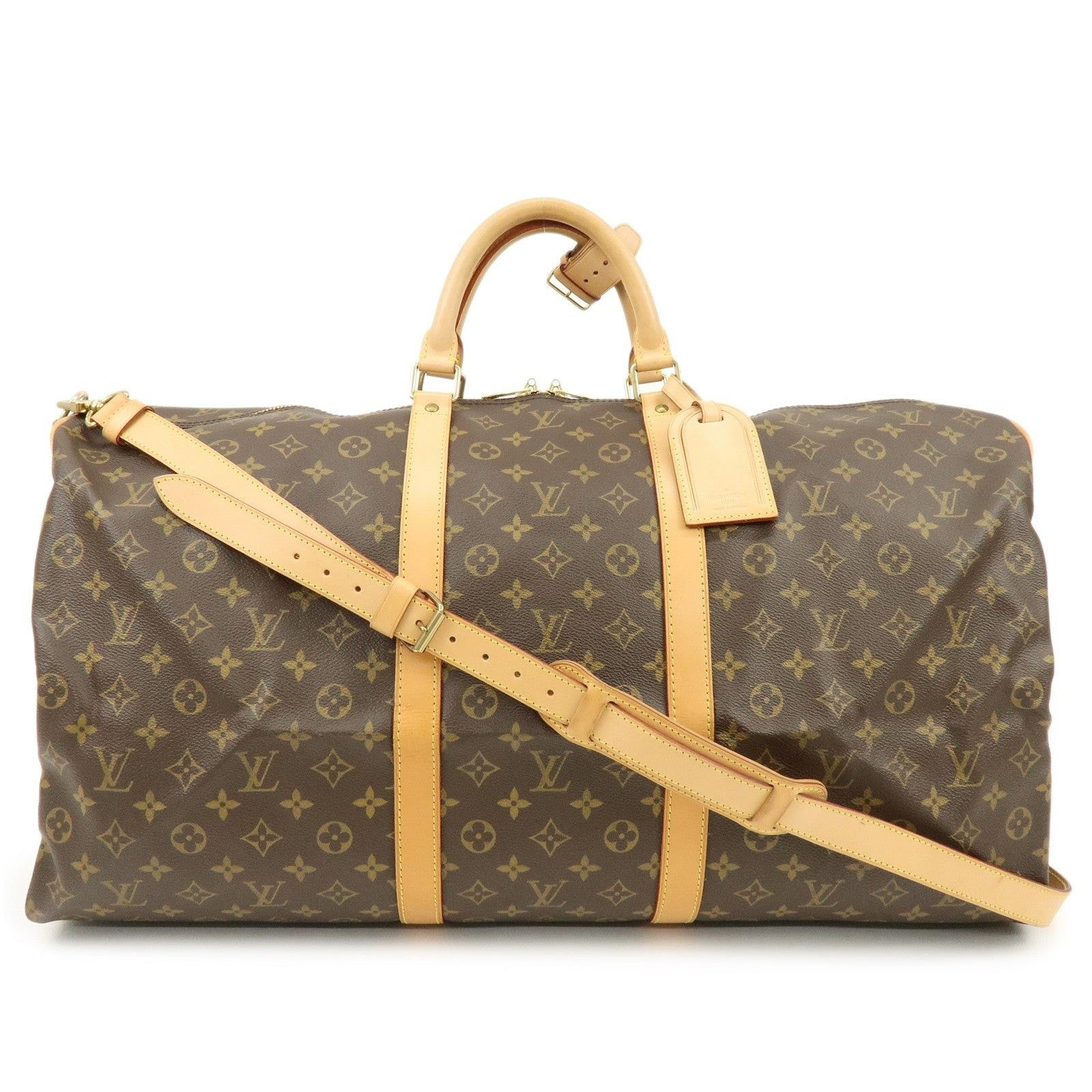 Louis Vuitton Louis Vuitton Monogram Keepall Bandouliere 60 Duffle Bag Size ONE SIZE - 1 Thumbnail
