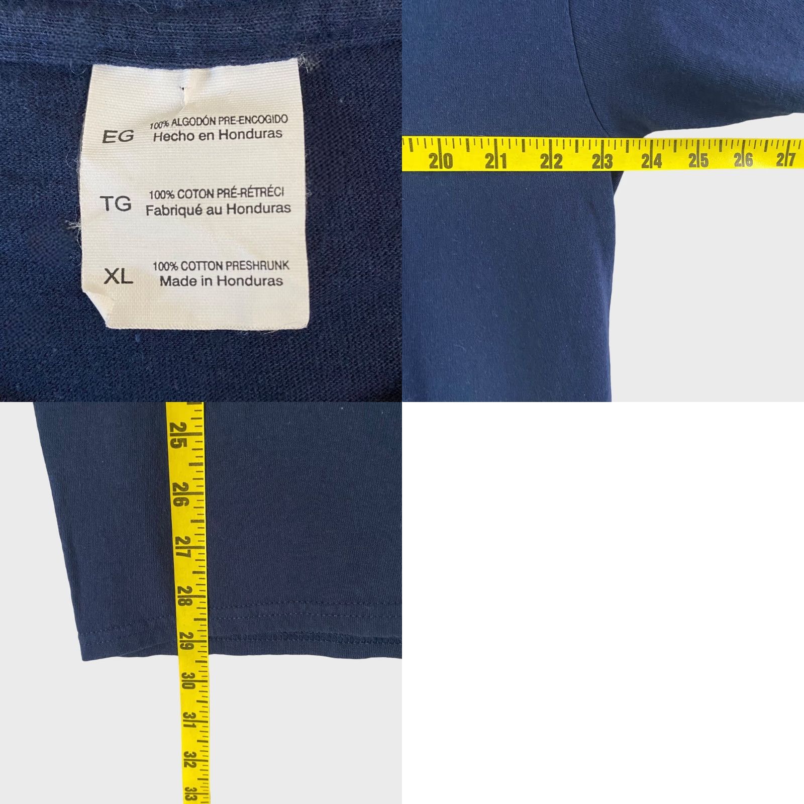 Vintage VINTAGE Y2K Wolf Pack Full Moon T-Shirt Men XL Blue Graphic Short Sleeve Nature Tee Mens XL Blue Size US XL / EU 56 / 4 - 8 Thumbnail