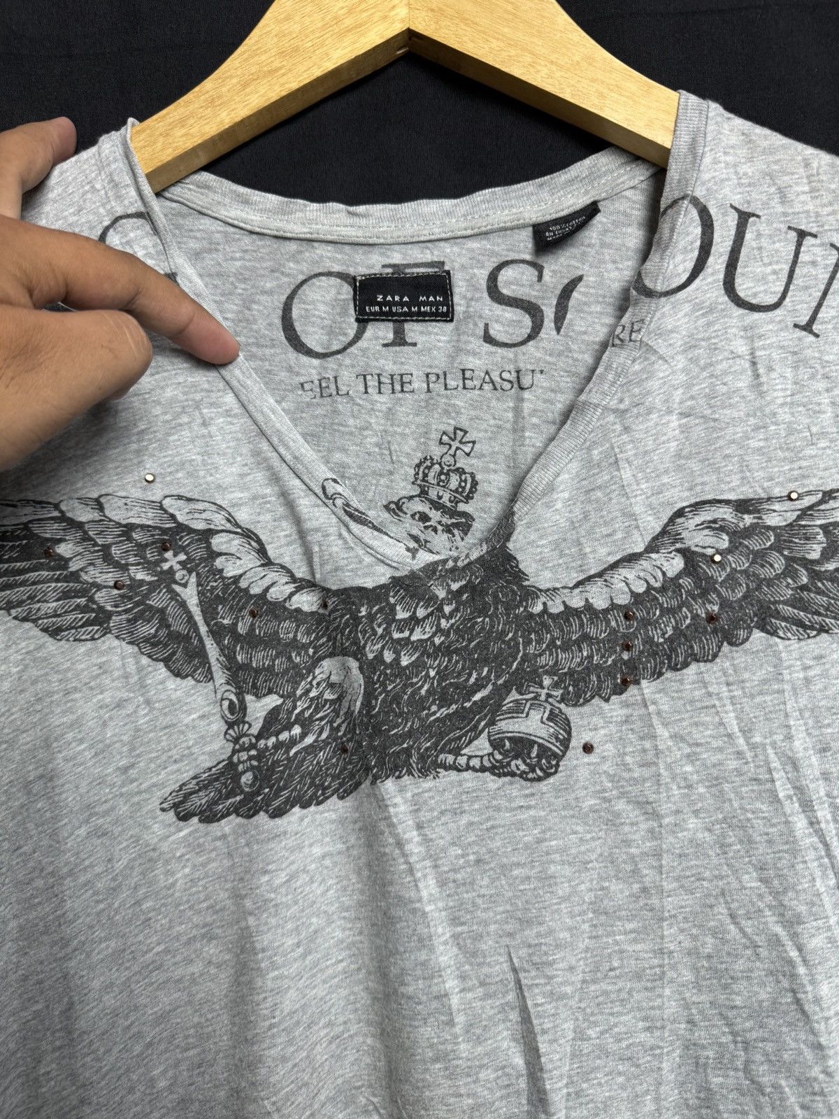 Hysteric Glamour × If Six Was Nine × Japanese Brand Eagle King Of Sound Zara Man tees Size US M / EU 48-50 / 2 - 4 Thumbnail
