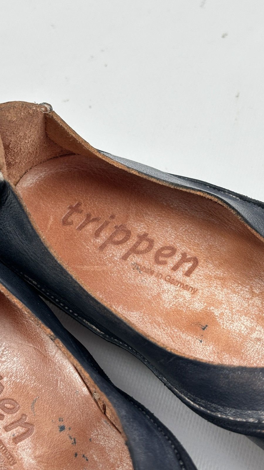 Trippen Trippen Leather Navy Flats Size US 10 / IT 40 - 7 Thumbnail
