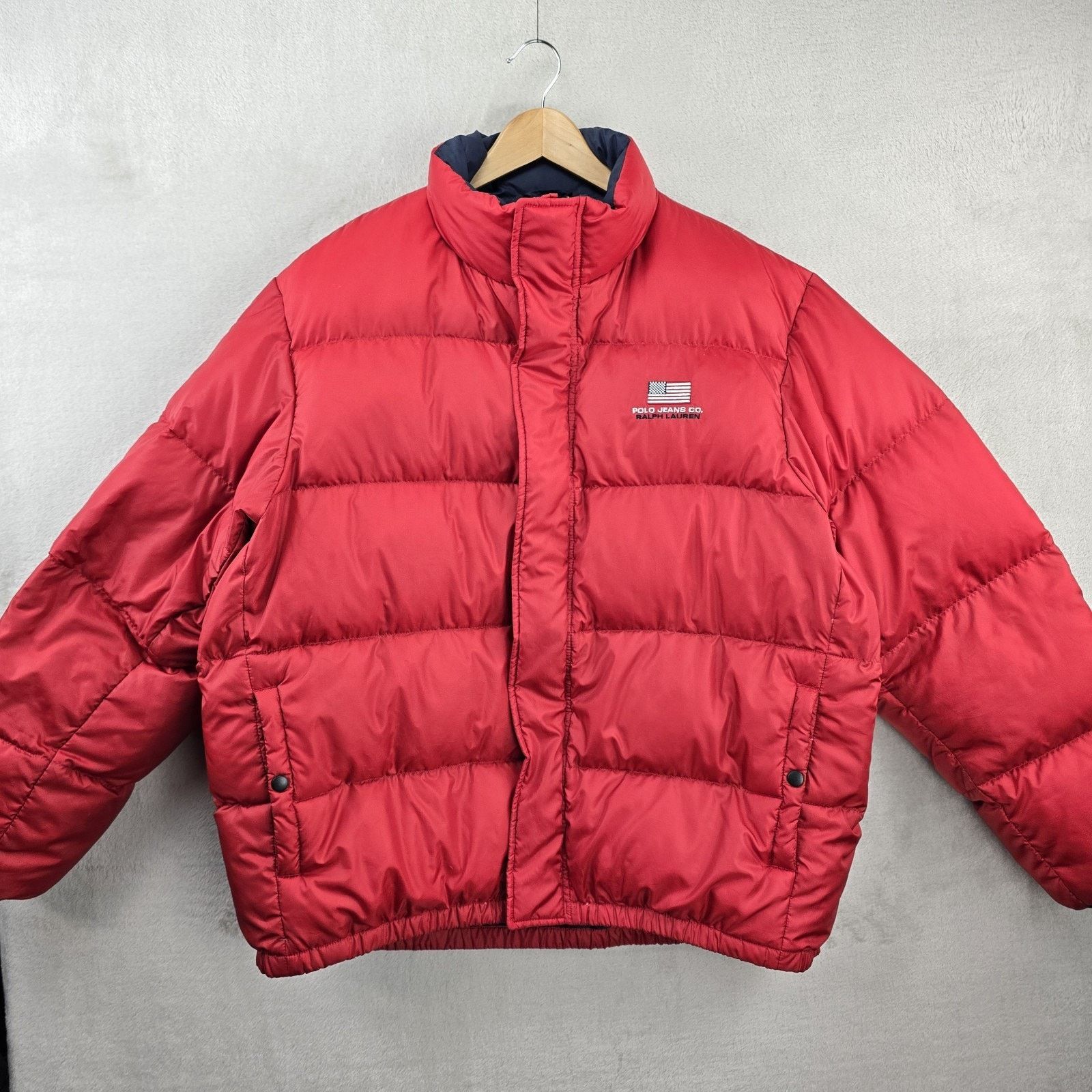 Polo Ralph Lauren Polo Ralph Lauren Down Puffer Jacket Trek Tech XL Vintage Size US XL / EU 56 / 4 - 2 Thumbnail
