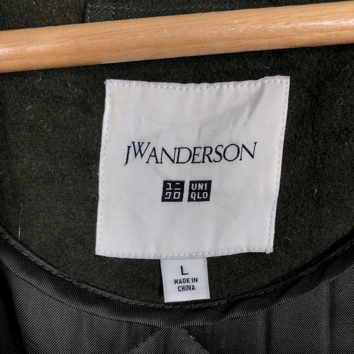 JW Anderson 🔥Dark Green Wool Chore Inspector Cargo Jacket Uniqlo Japan Size US L / EU 52-54 / 3 - 13 Thumbnail