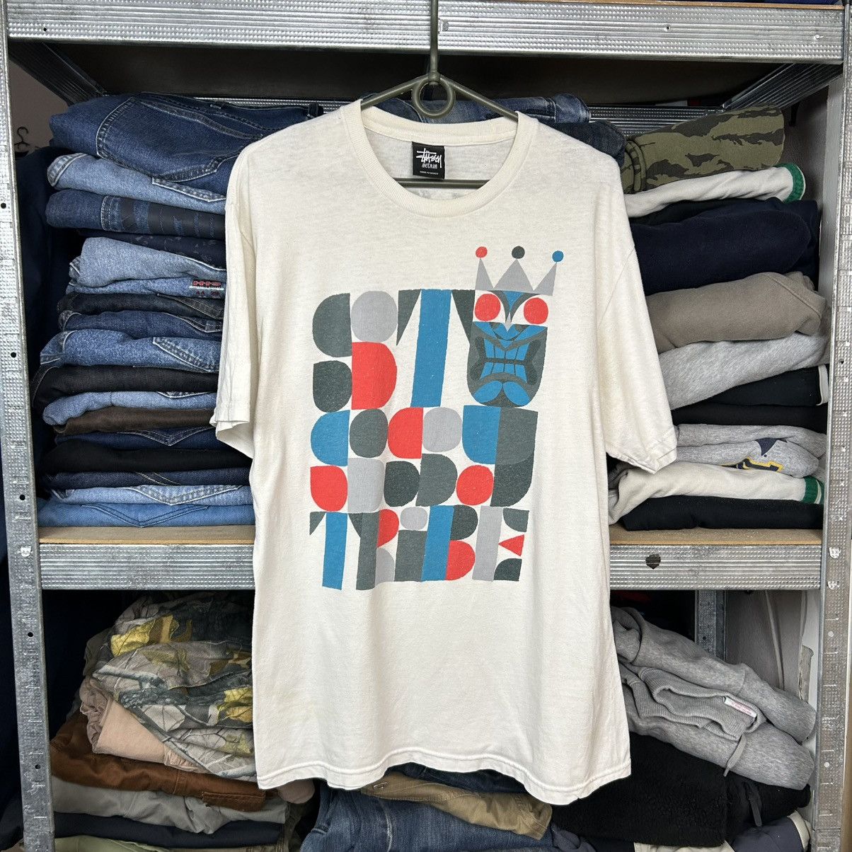 Stussy Mens Stussy Big Graphic logo y2k streetwear japan tee Size US M / EU 48-50 / 2 - 1 Thumbnail