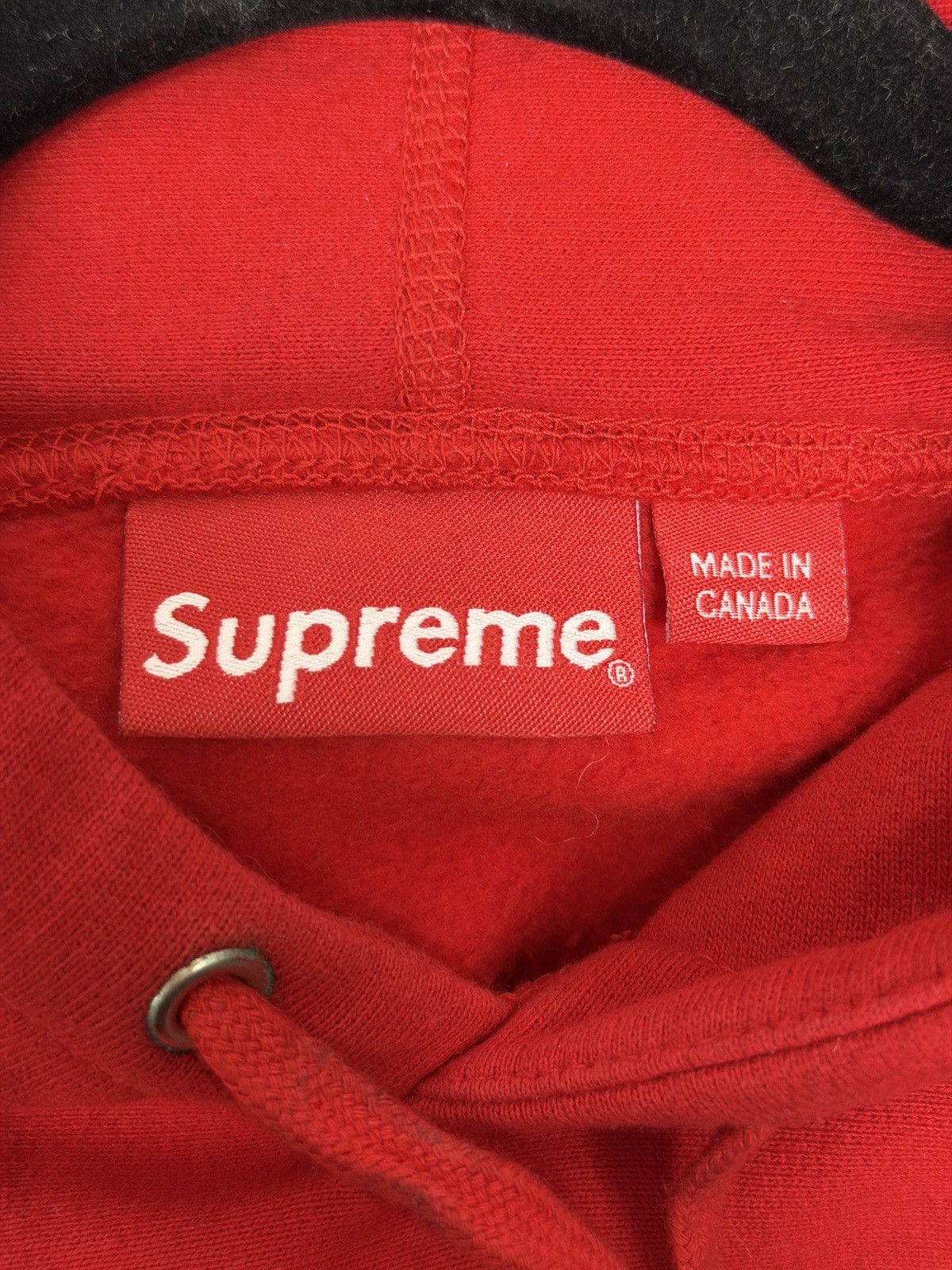 Supreme Supreme Quilted Leather S Logo Hoodie SS20 Size US L / EU 52-54 / 3 - 5 Thumbnail