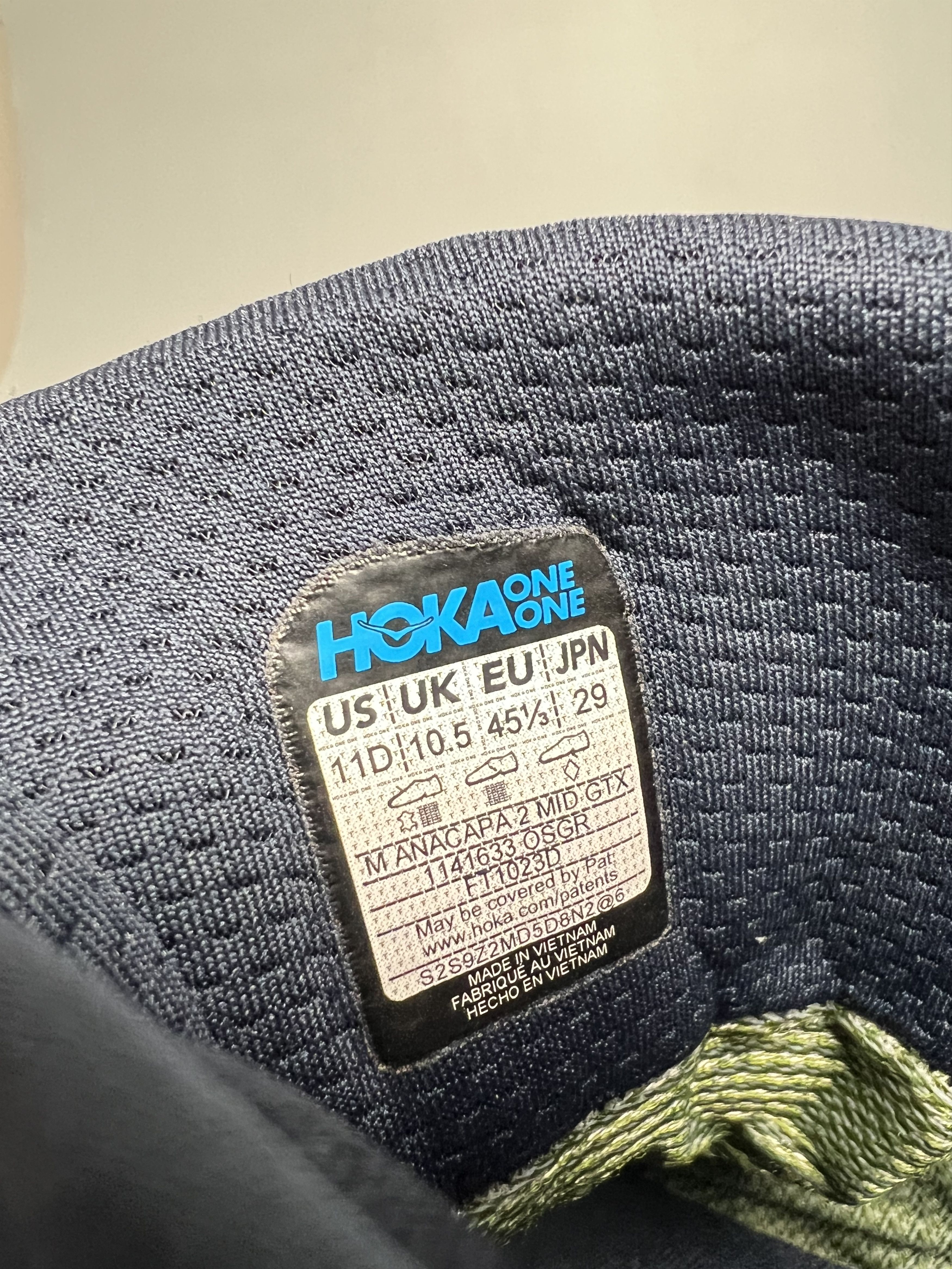 Hoka 11D Hoka One One Anacapa 2 Mid GTX Gore-Tex Hiking Shoes Size US 11 / EU 44 - 11 Thumbnail