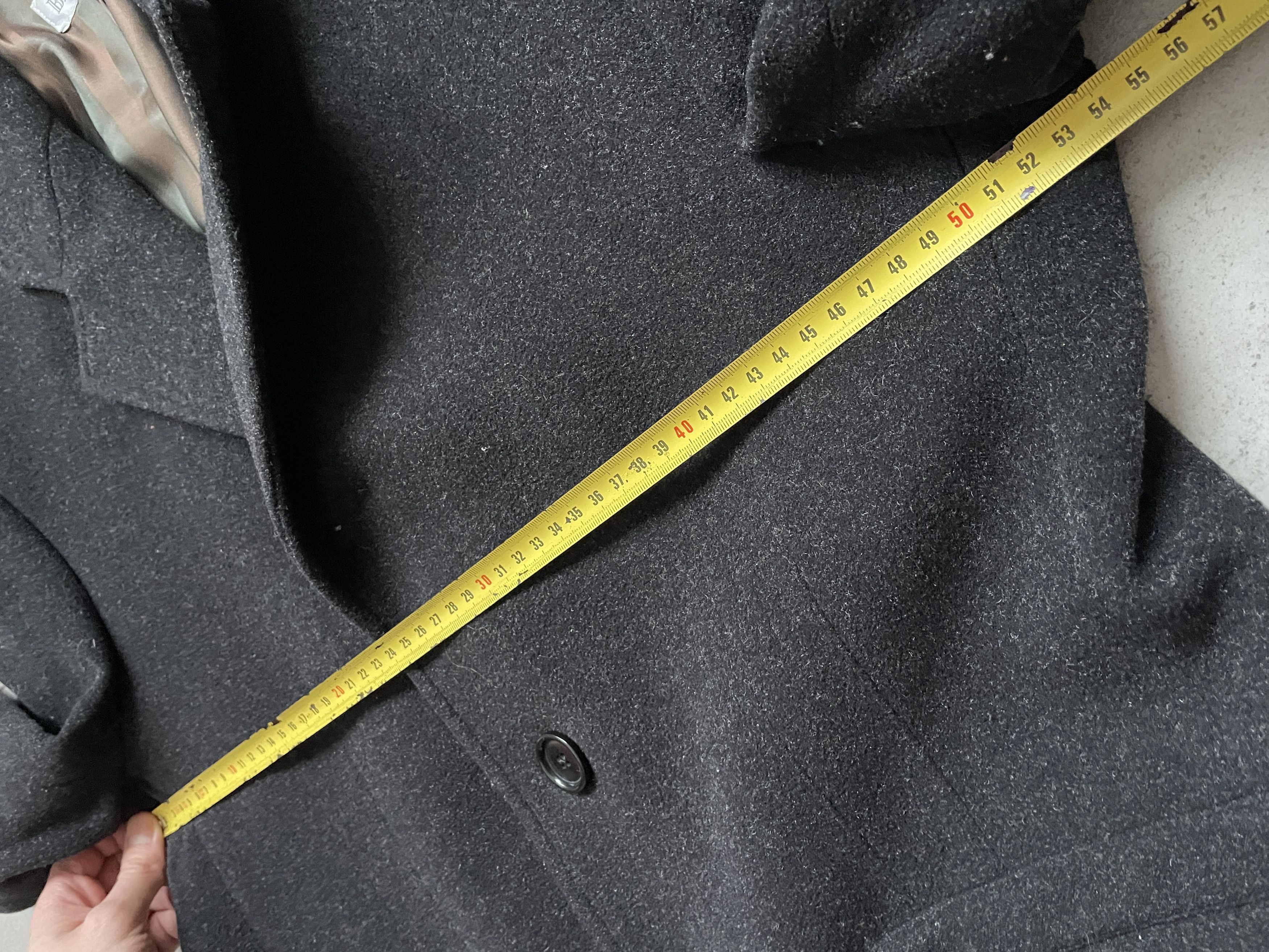 Balmain Y2K SLIM FIT BALMAIN CASHMERE WOOL SLIM FIT COAT DECARNIN Size US M / EU 48-50 / 2 - 11 Thumbnail