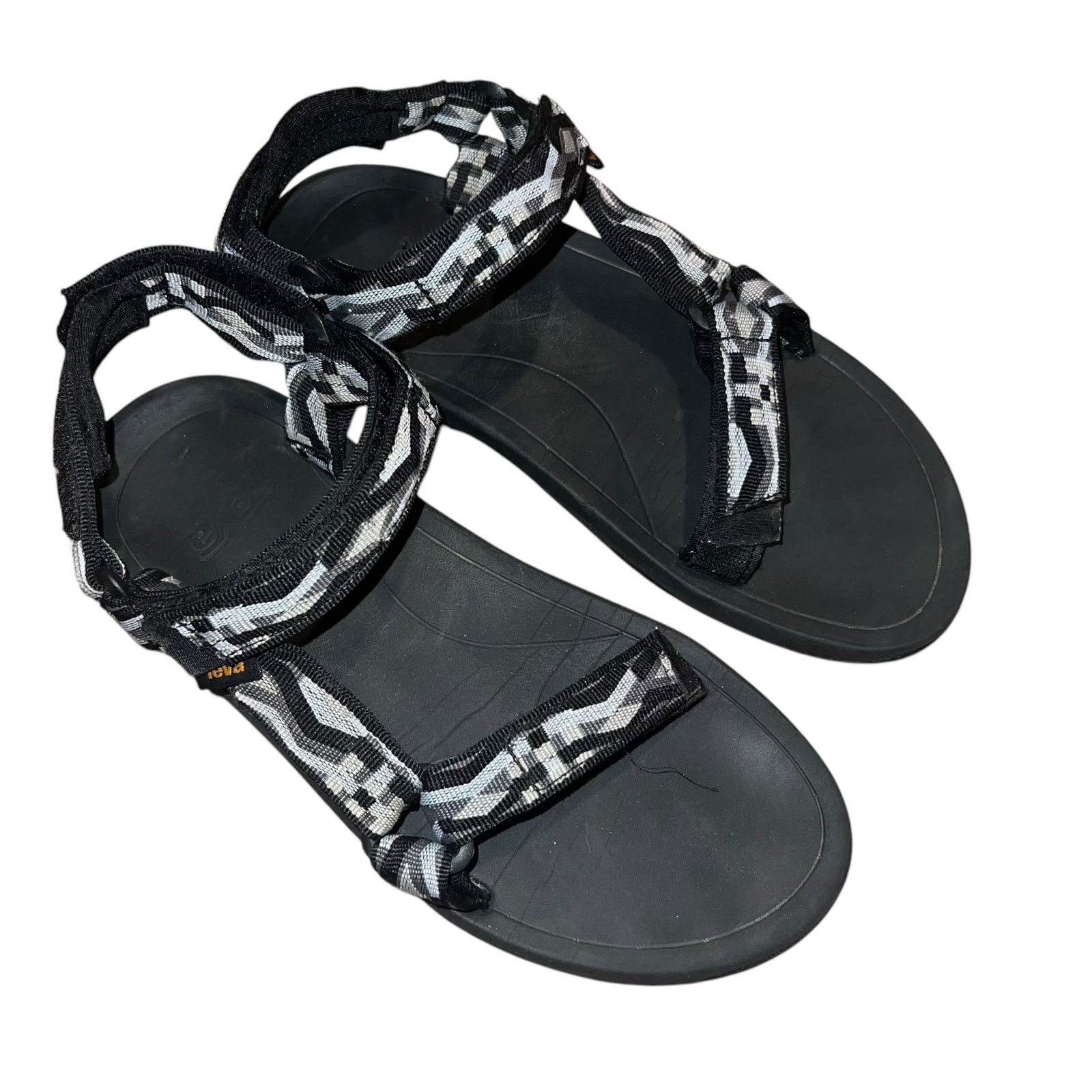 Teva Men’s Teva Hurricane XLT 2 Black White Sports Sandal SZ 6 Size US 6 / EU 39 - 2 Thumbnail