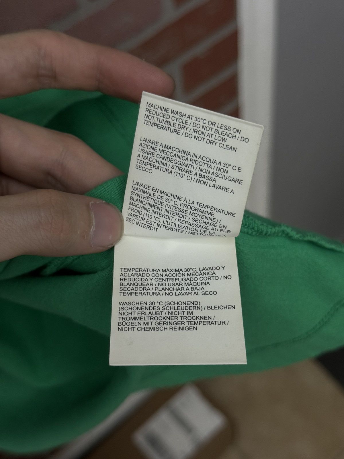 Off-White Off White Tee Shirt Size XL Green Clean Condition 🧼 Size US XL / EU 56 / 4 - 10 Thumbnail