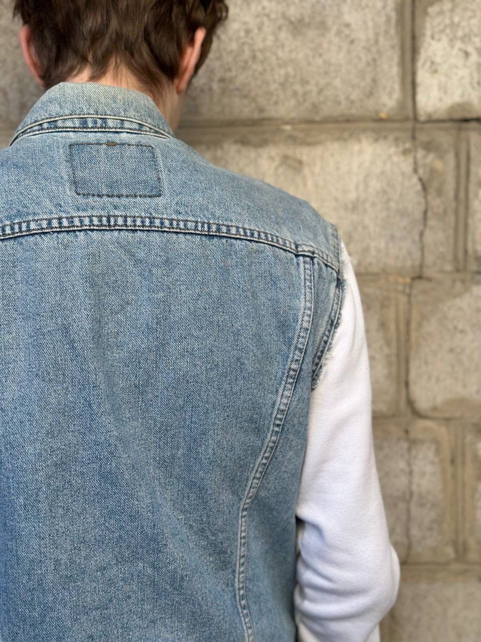 Levi's Vintage Clothing VTG 90s Levi’s Denim Vest Y2K Size L 00s USA Hype Trend USA Size US L / EU 52-54 / 3 - 11 Thumbnail