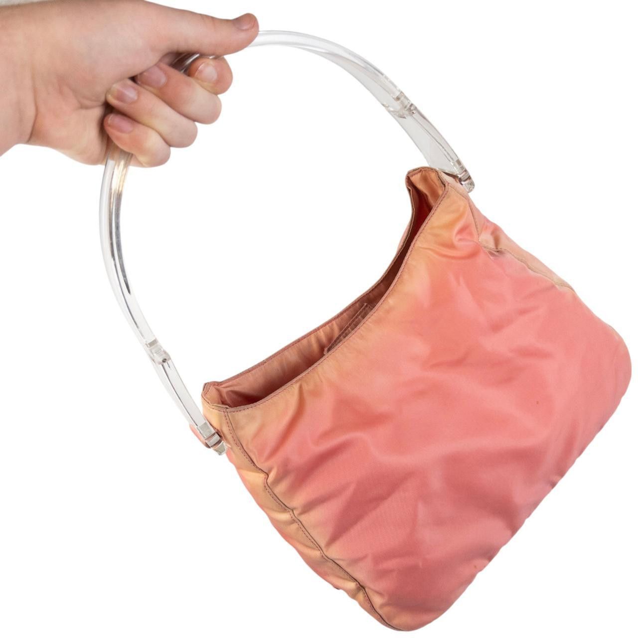Prada Vintage Prada Clear Handle Shoulder Bag Size ONE SIZE - 7 Thumbnail