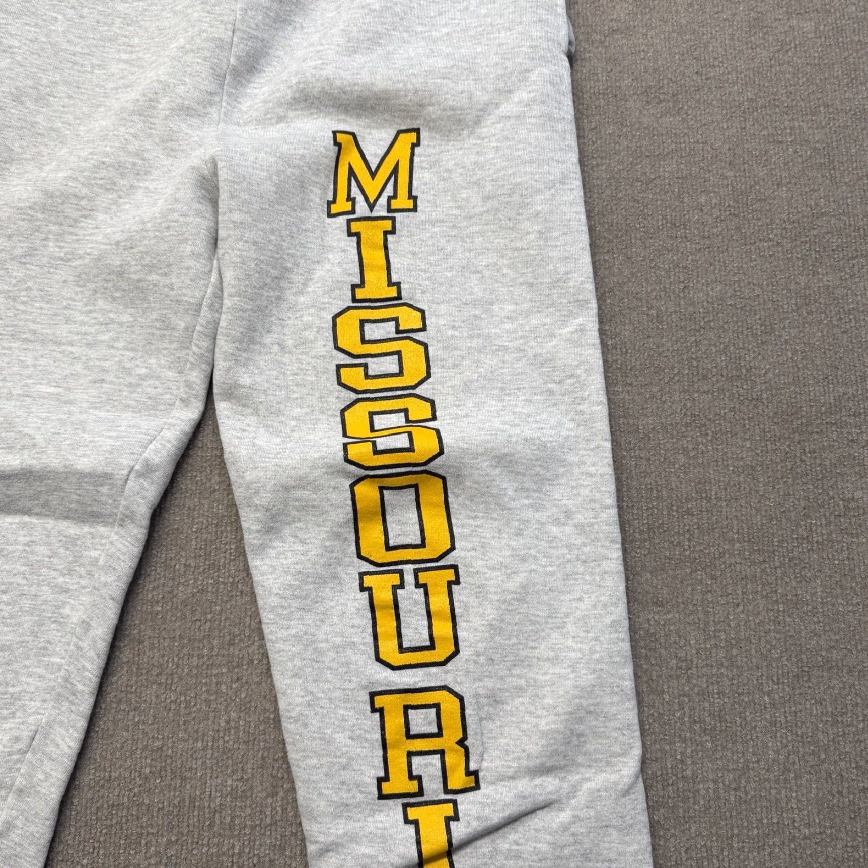 Vintage VINTAGE Reverse Discus Sweatpants Mens XL 90s Missouri Tigers Gray Reversible USA Made Size US 36 / EU 52 - 3 Thumbnail