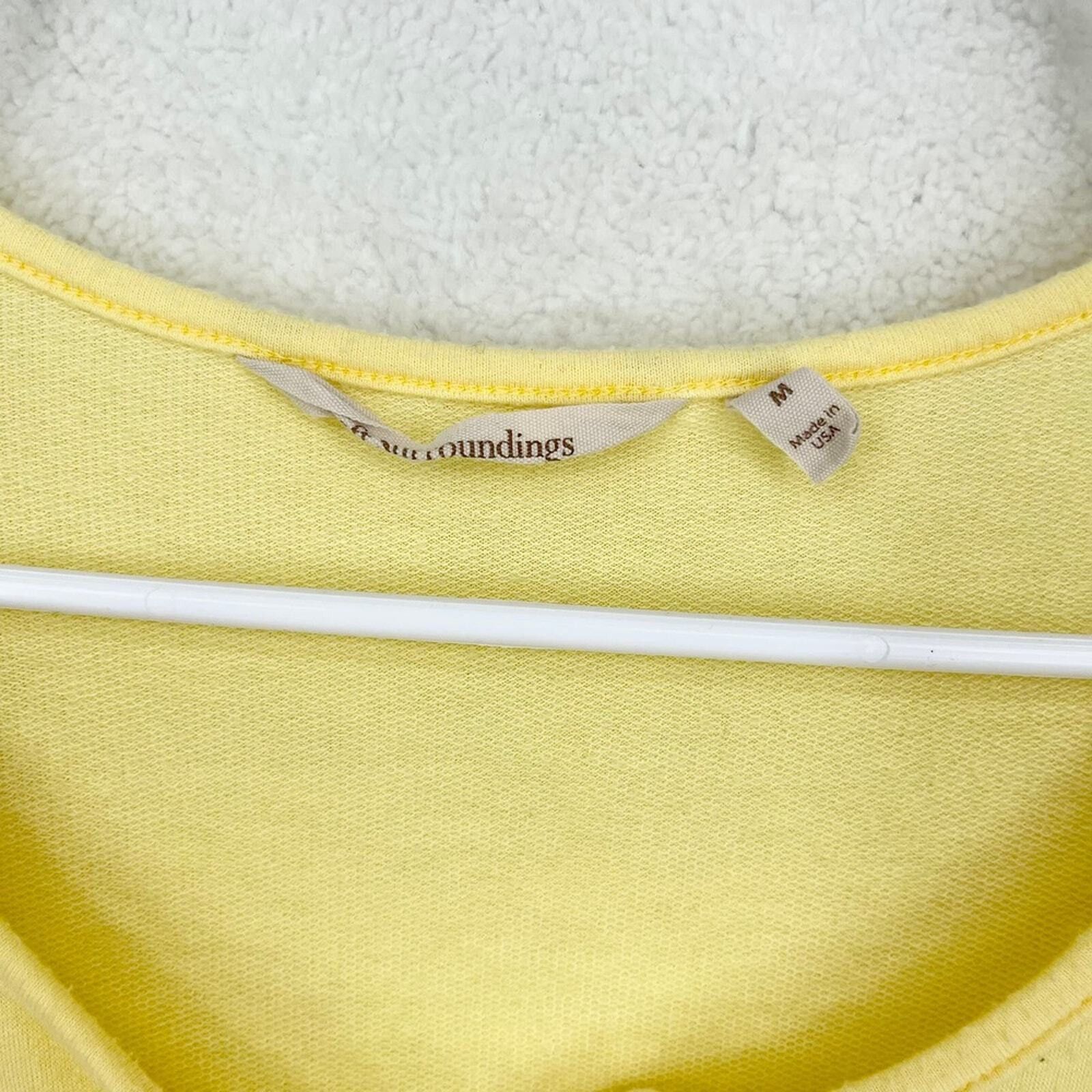 Other Soft Surroundings Swoop Neck Short Sleeve High Low Medium Size M / US 6-8 / IT 42-44 - 2 Thumbnail