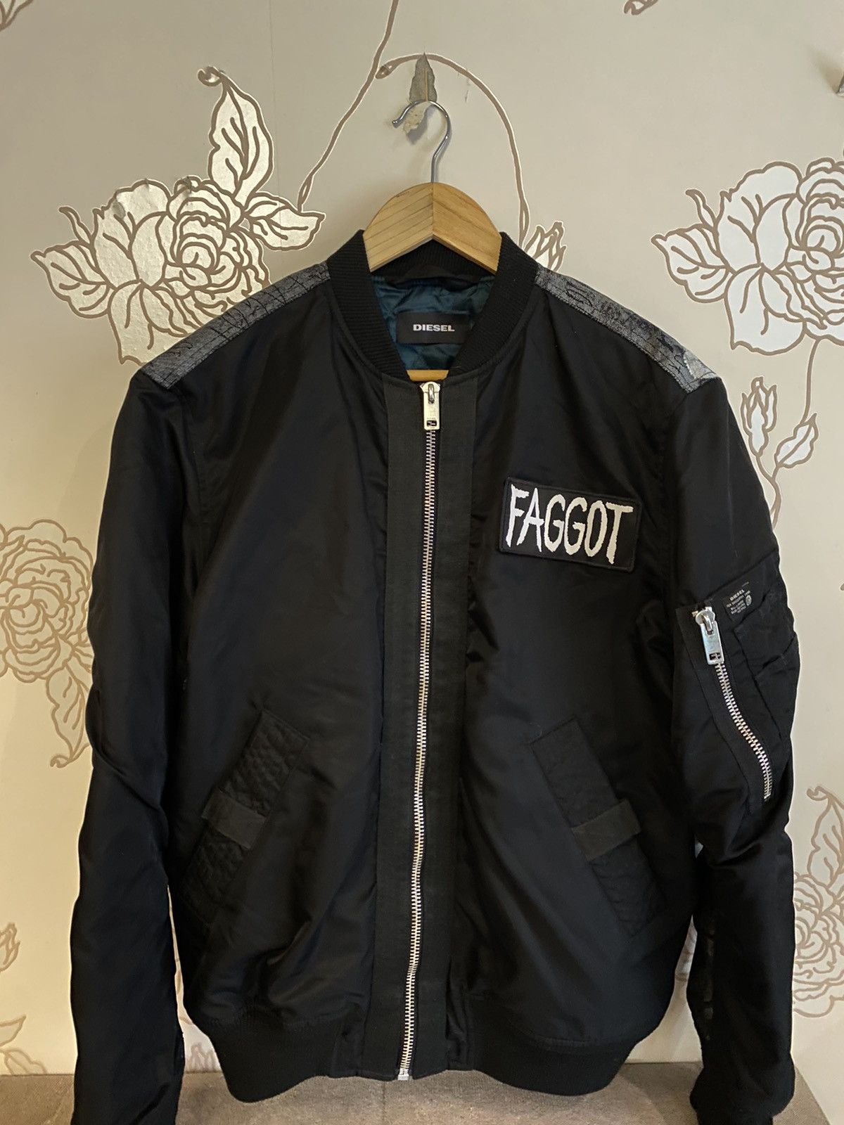 Diesel Diesel Faggot Bomber | Grailed