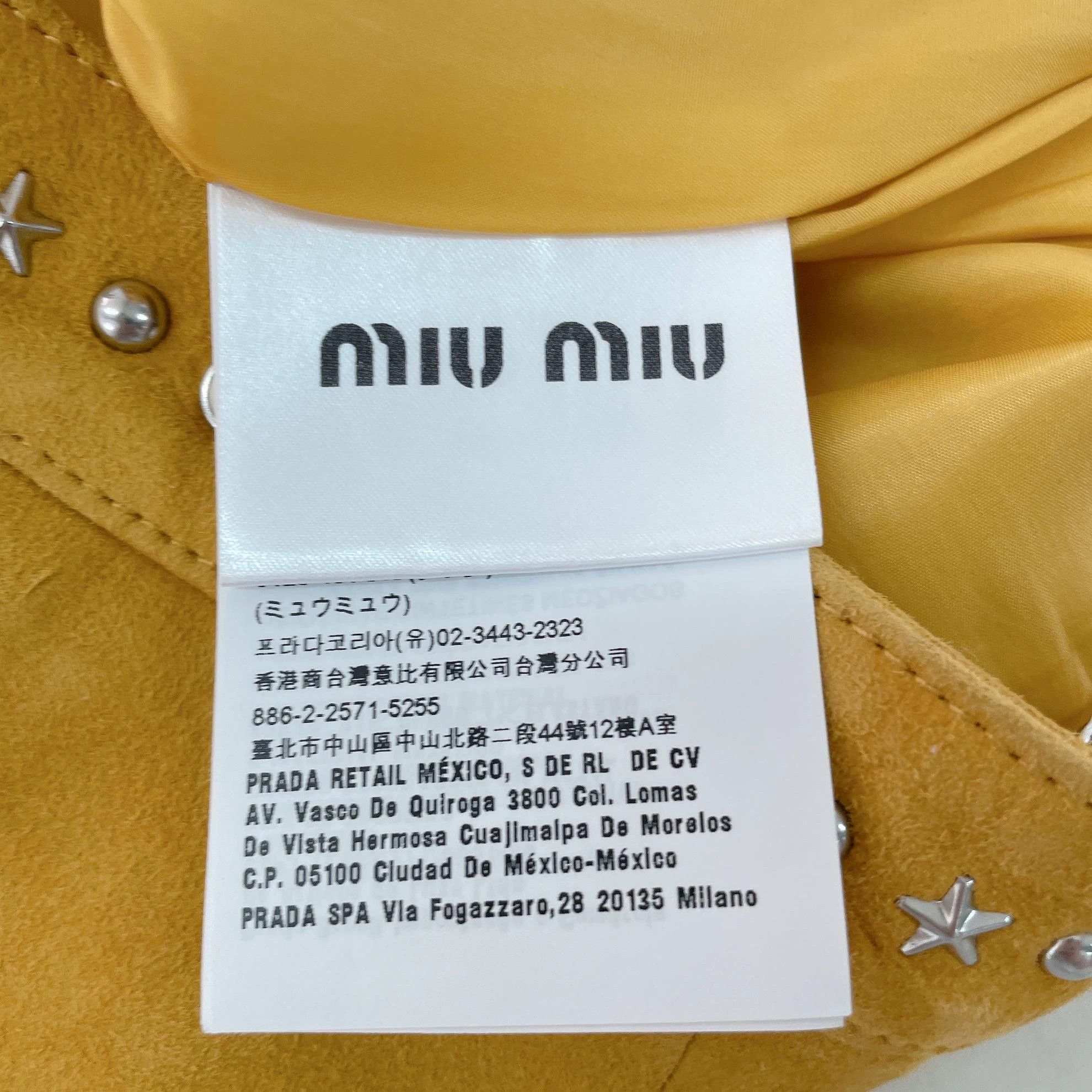 Miu Miu MIUMIU yellow tassel skirt 38 Size 26" / US 2 / IT 38 - 8 Thumbnail