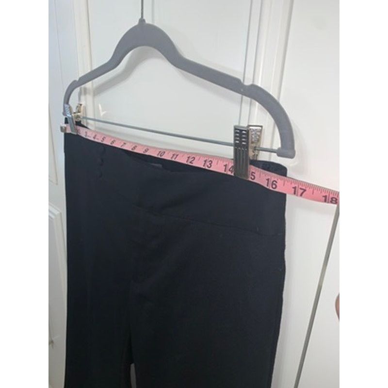 Banana Republic Banana Republic Women's Black Flare Dress Pants Size 6 Size 28" / US 6 / IT 42 - 6 Thumbnail