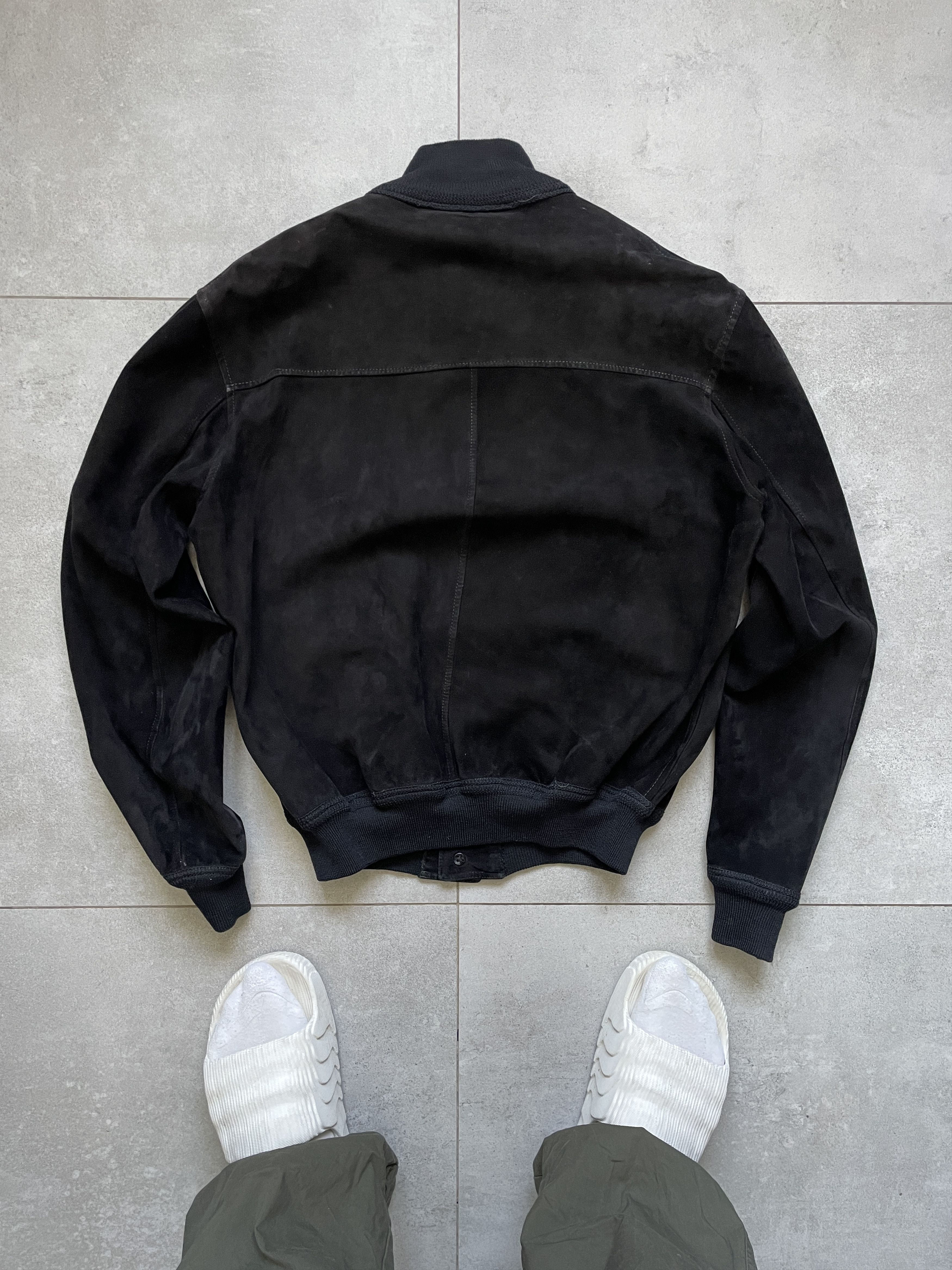 Valstar VALSTAR VALSTARINO MADE IN ITALY BLACK SUEDE BOMBER Size US L / EU 52-54 / 3 - 8 Thumbnail