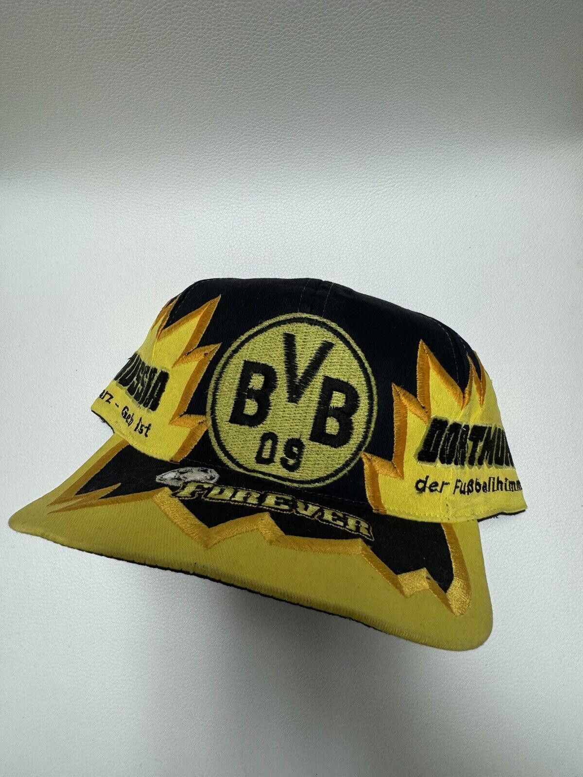 Vintage VTG FIFA Borussia Dortmund BVB Soccer Hat Drew Pearson Size ONE SIZE - 4 Thumbnail