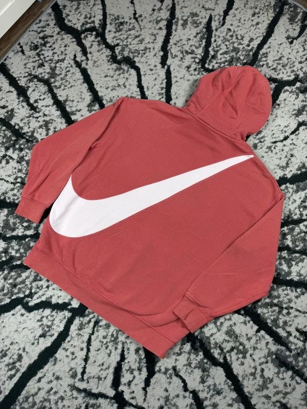Nike Nike center logo hoodie coral pink white M Size US M / EU 48-50 / 2 - 4 Thumbnail