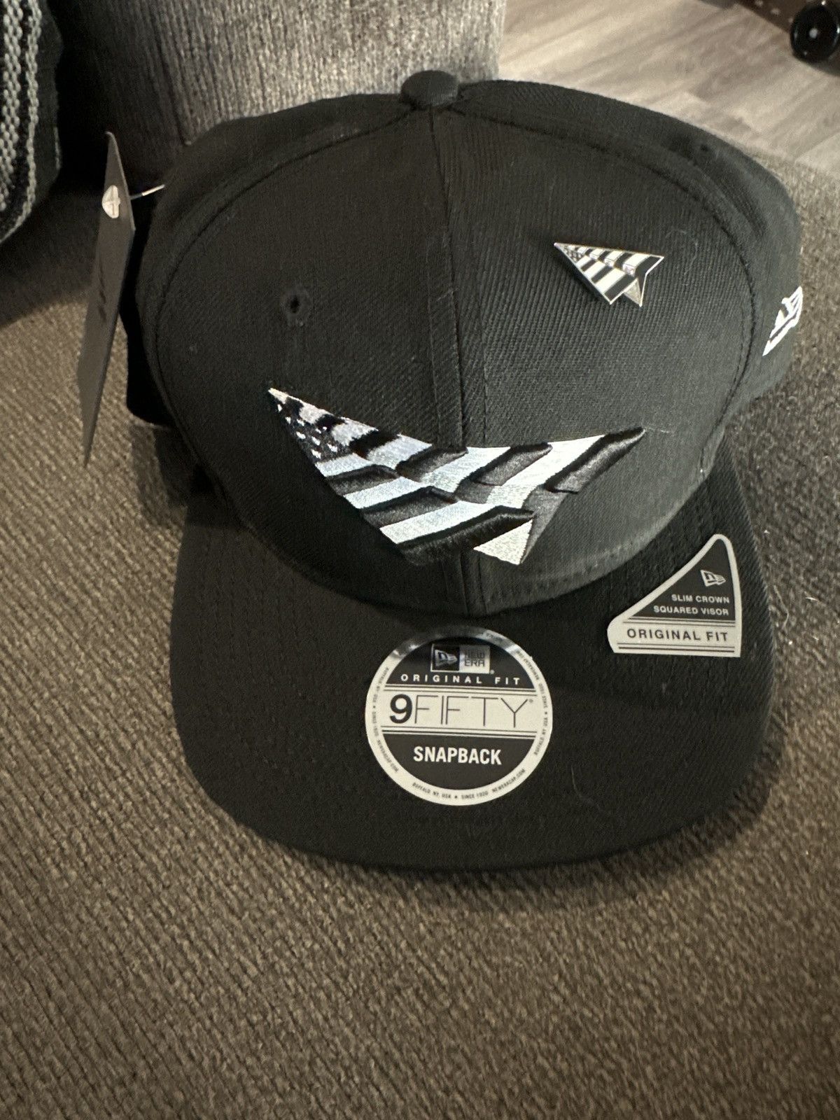 ROC NATION Brand new black Paper Planes Roc Nation hat Size ONE SIZE - 3 Thumbnail