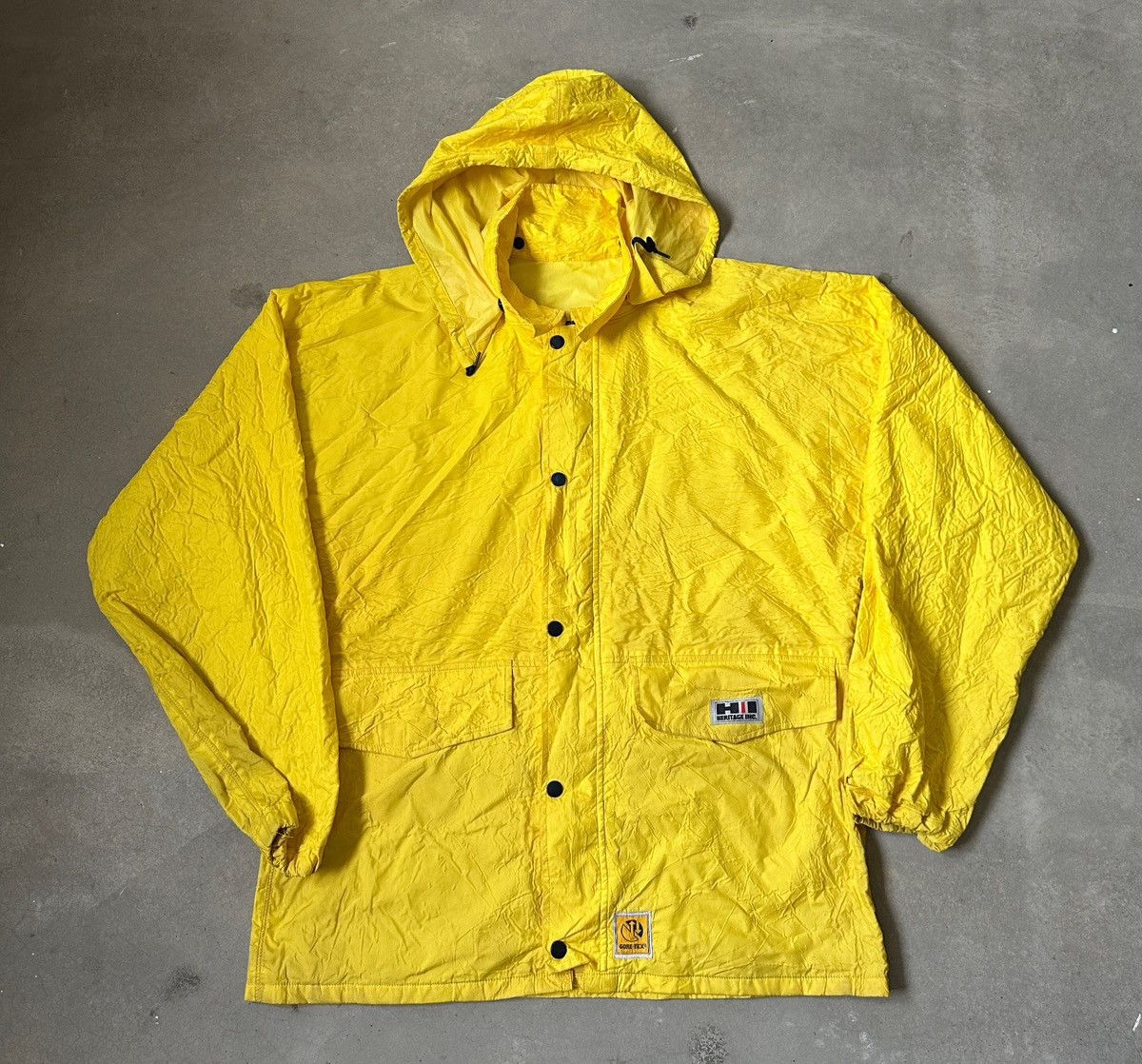 Heritage1981 VINTAGE GORE-TEX HERITAGE INC. WINDBREAKER Size US XL / EU 56 / 4 - 1 Thumbnail