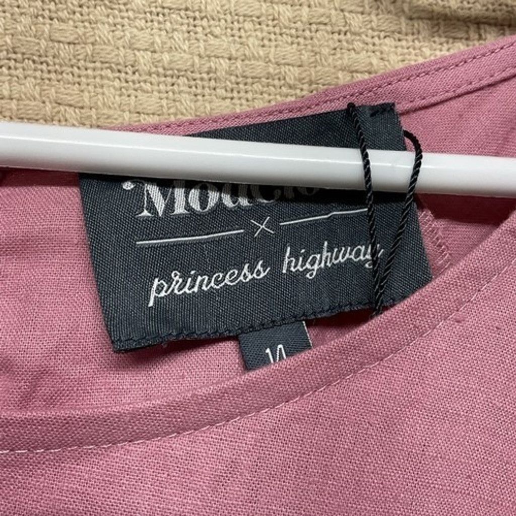 Other NWT ModCloth xPrincess Highway Tiered Babydoll Dress Size 14 Size XL / US 12-14 / IT 48-50 - 2 Thumbnail