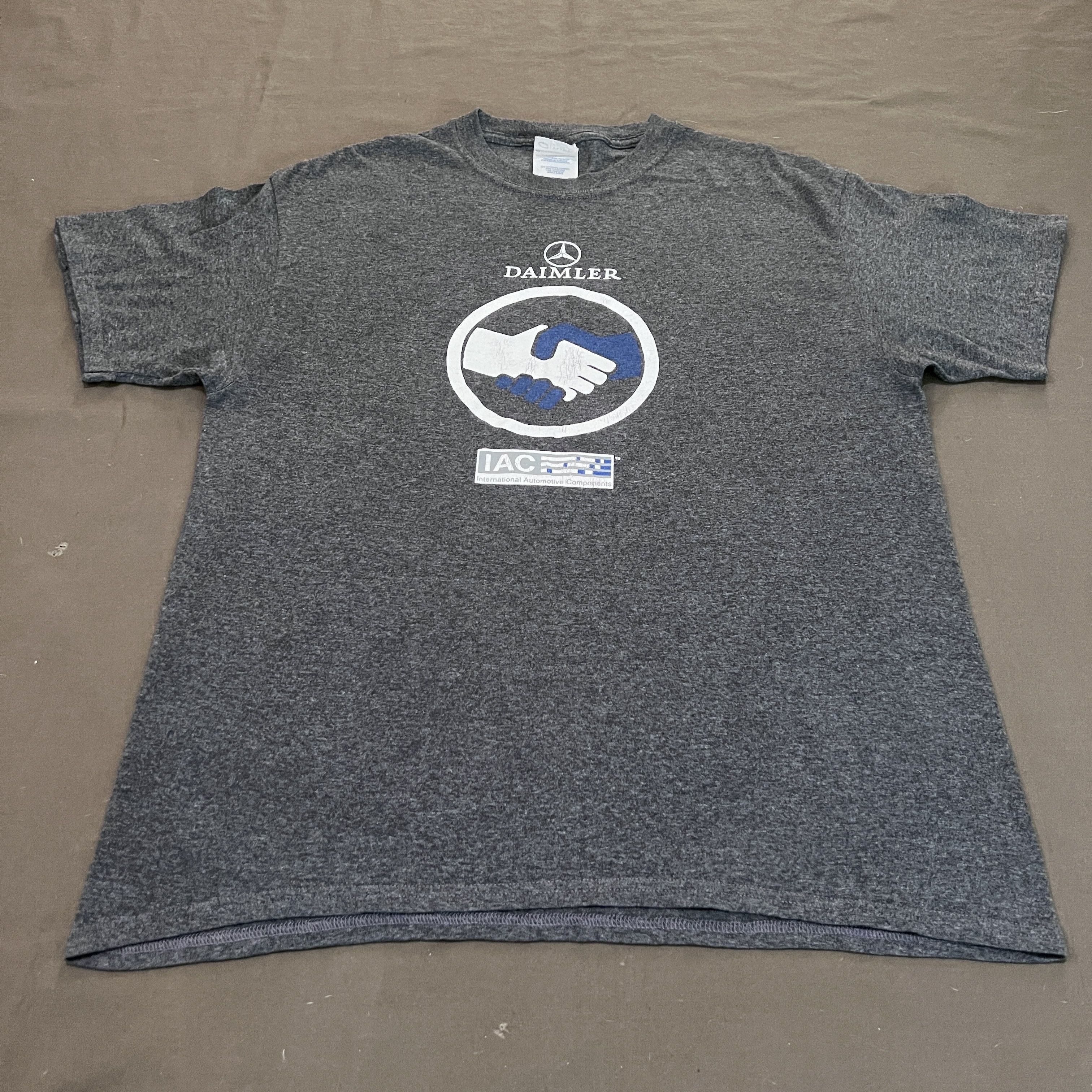 Mercedes-Benz × NASCAR × Vintage Vintage Y2K Daimler Mercedes Benz Promo Tee Size US L / EU 52-54 / 3 - 2 Thumbnail