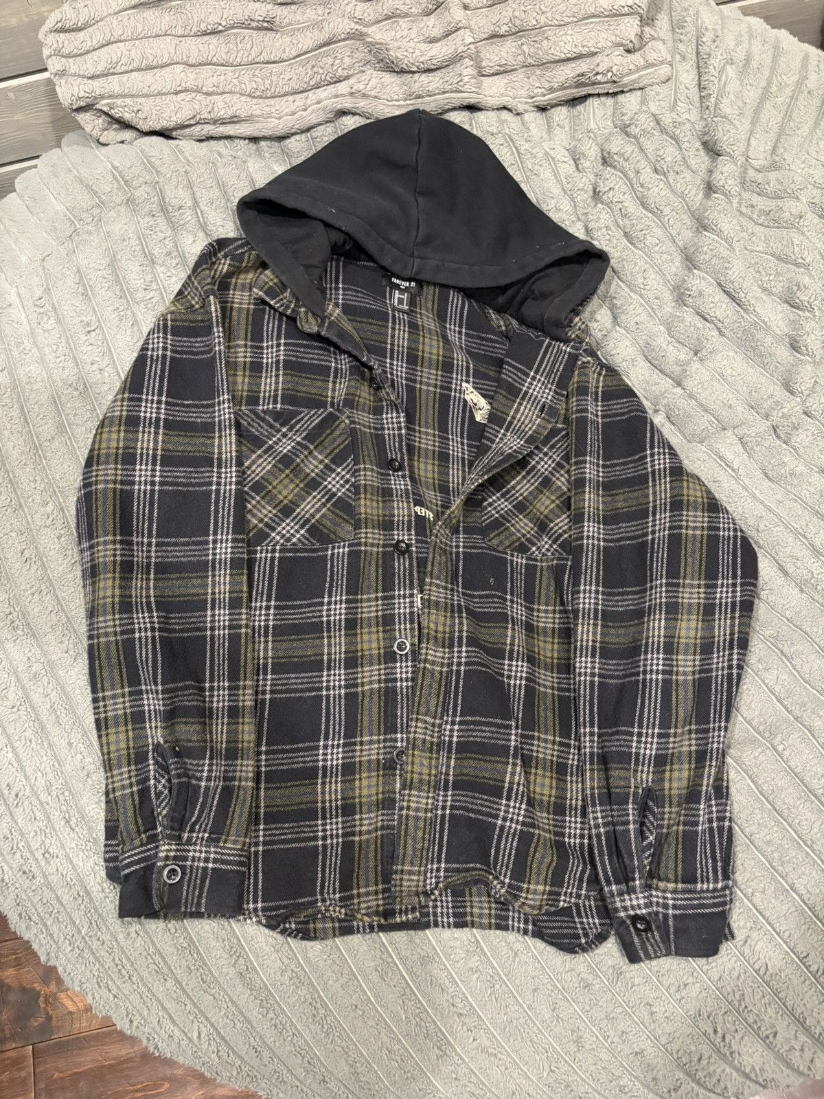 Forever 21 Vintage forever 21 flannel Size L / US 10 / IT 46 - 1 Thumbnail