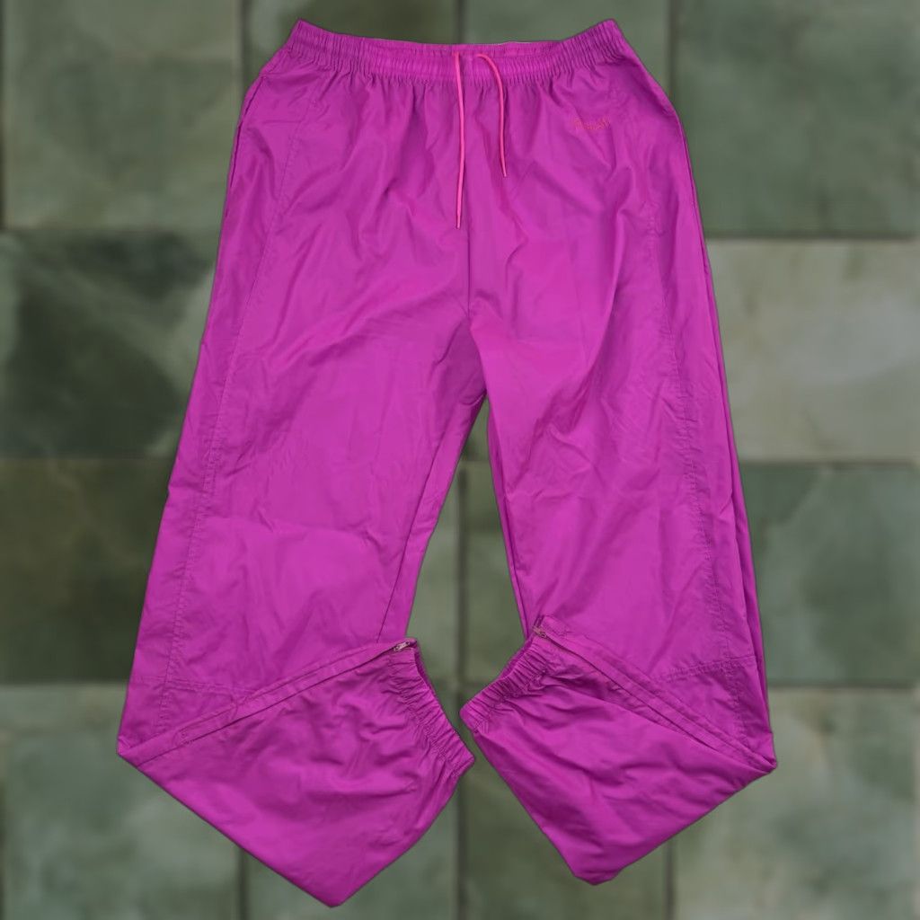 Reebok VINTAGE Reebok Track Pants Women’s Large Pink Baggy Athletic 90s Size 36" / US 14 / IT 50 - 1 Thumbnail