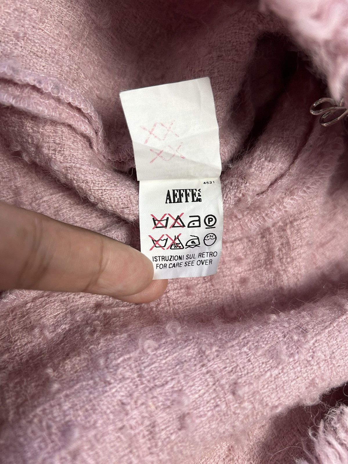 Love Moschino × Moschino MOSCHINO CHEAP AND CHIC WOOL BLAZER STYLE Size ONE SIZE - 4 Thumbnail