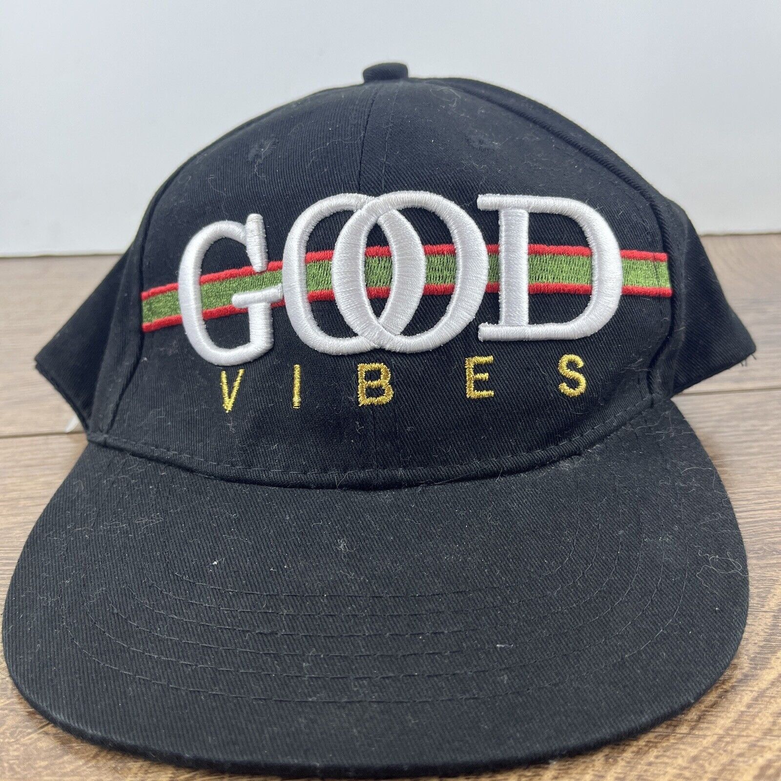 Other Good Vibes Hat Good Vibe Black Hat Adjustable Adult Size Hat Size ONE SIZE - 3 Thumbnail