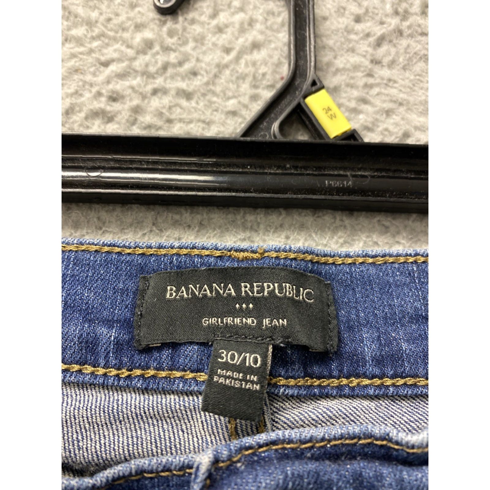 Banana Republic Banana Republic Jeans Womens 30/10R Blue Denim Slim Casual Straight Zip 0508 Women Size 30" / US 8 / IT 44 - 3 Thumbnail