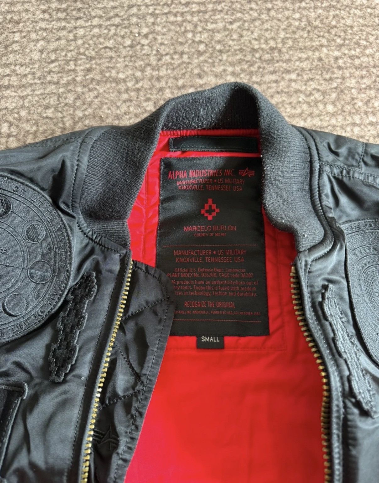 Marcelo Burlon Marcelo Burlon x Alpha Industries Jacket Size US S / EU 44-46 / 1 - 6 Thumbnail