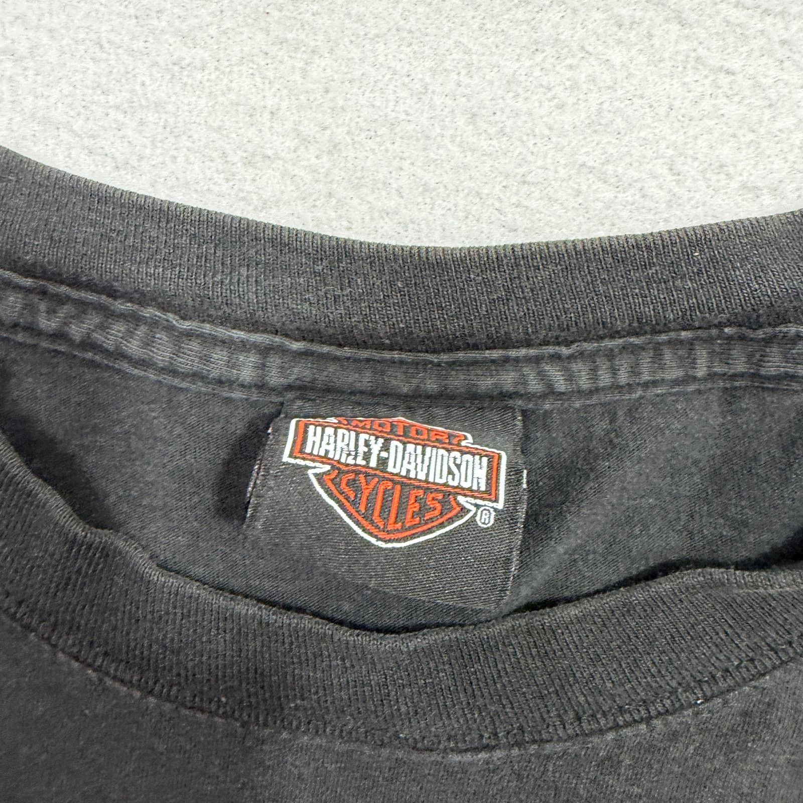 Harley Davidson Vintage Harley Davidson Shirt Men's XL Tall Black 2007 Size US XL / EU 56 / 4 - 6 Thumbnail