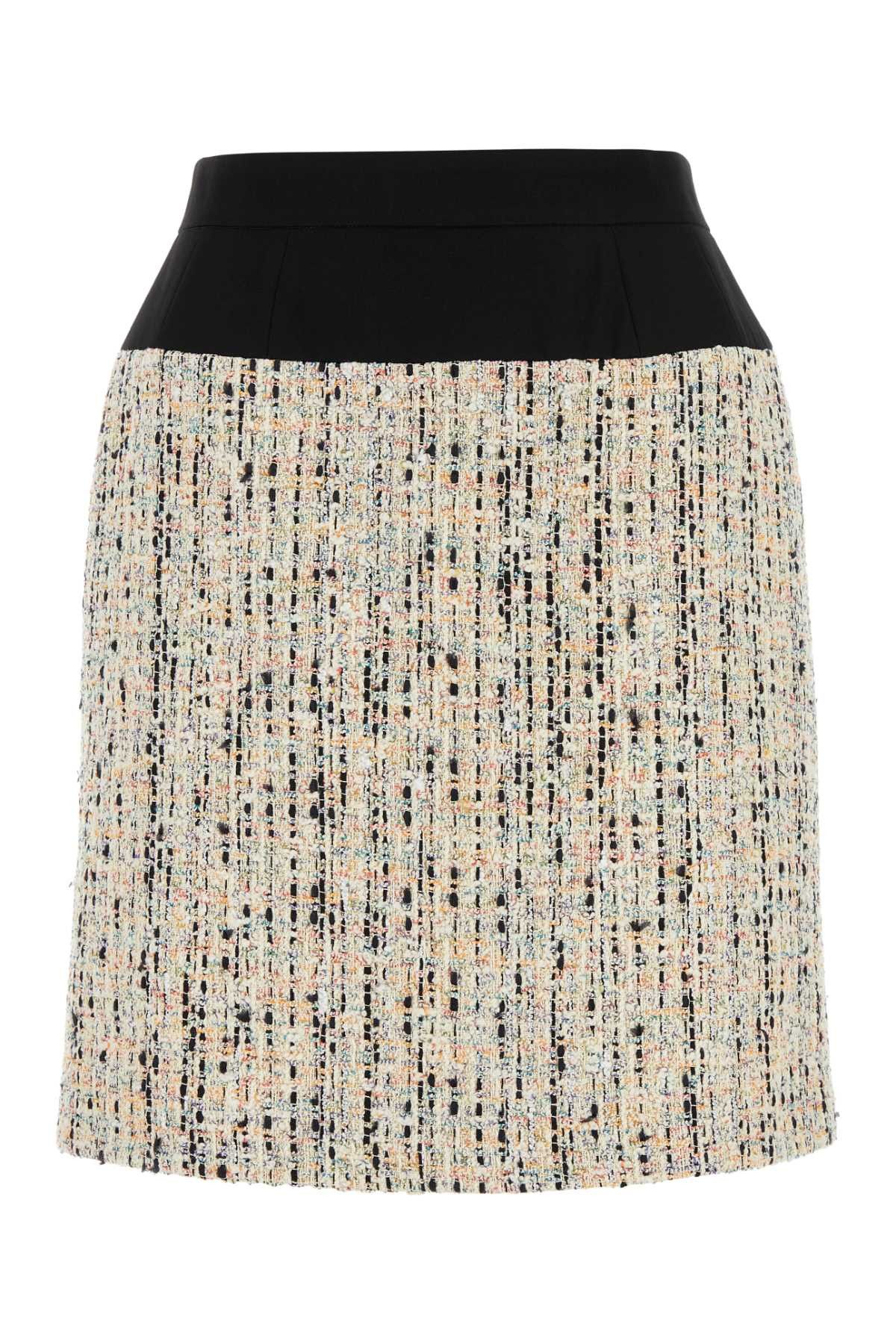 image of Alexander Mcqueen Multicolor Boucle Skirt, Women's (Size 26)