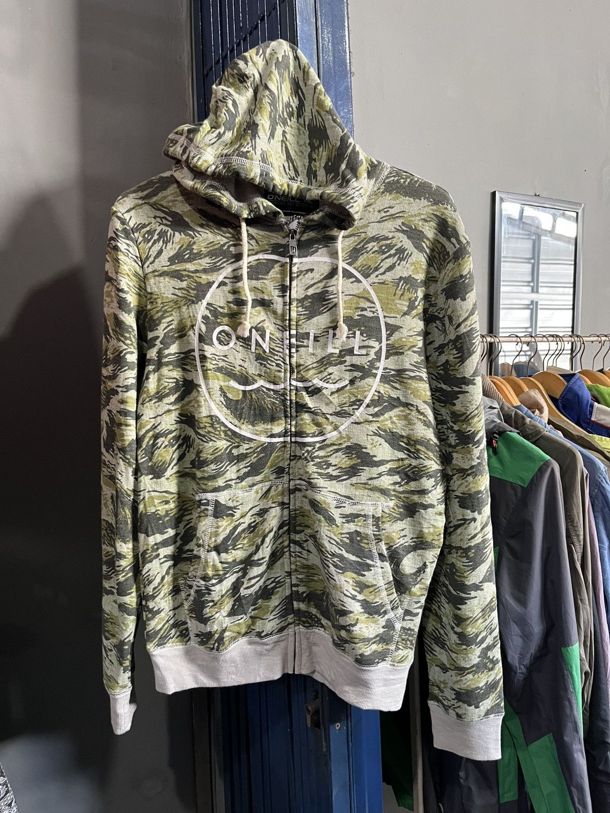 O'Neill oneill tiger strip zipper hoodie Size US M / EU 48-50 / 2 - 2 Thumbnail