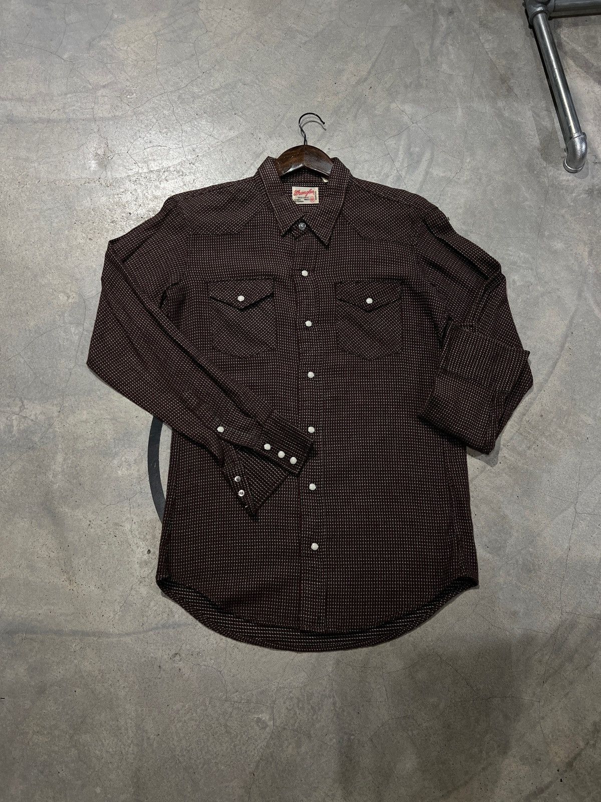Wrangler Vintage Wrangler Pearl Snap Shirt - Medium (P21) Size US M / EU 48-50 / 2 - 1 Thumbnail