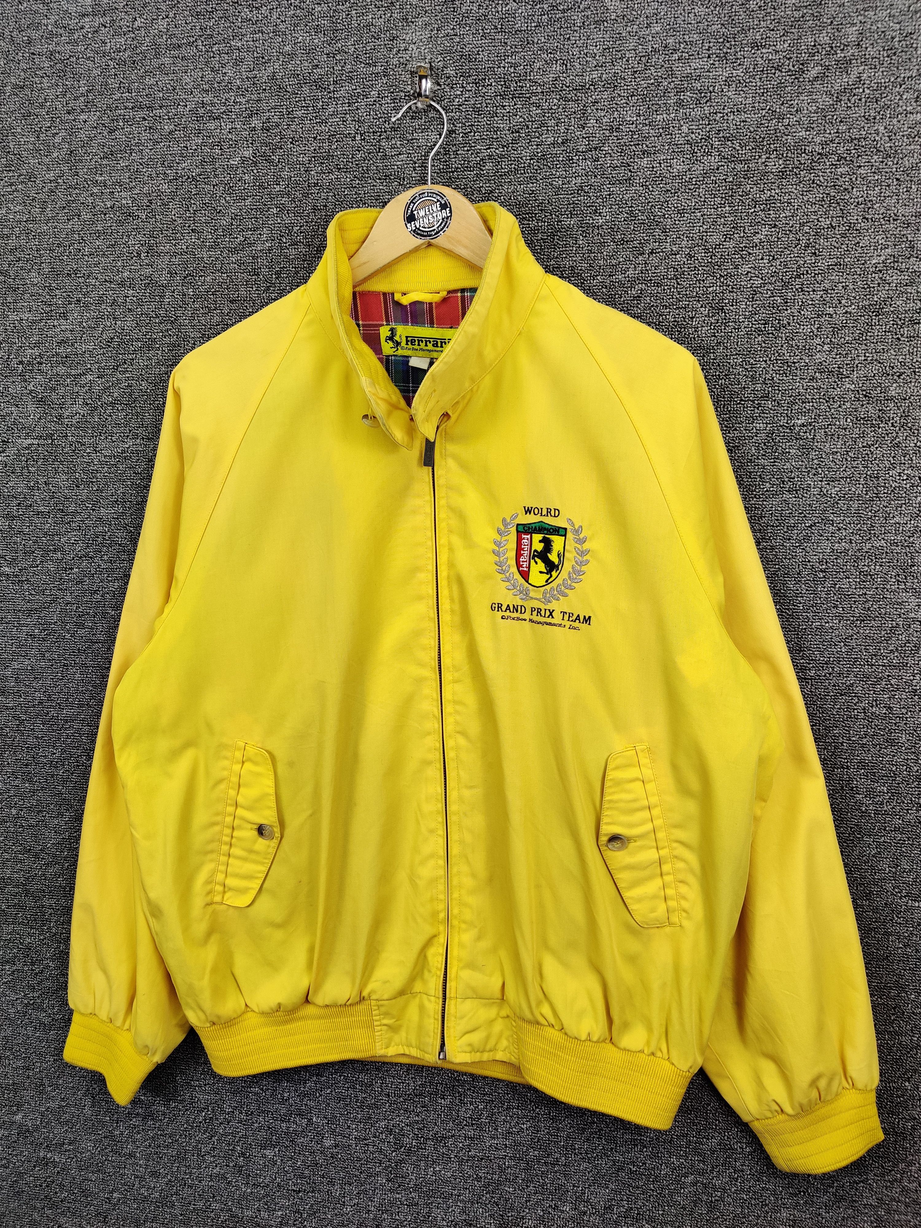 Ferrari Vintage 90s Ferrari Grand Prix Team Racing Jacket Size US L / EU 52-54 / 3 - 2 Thumbnail
