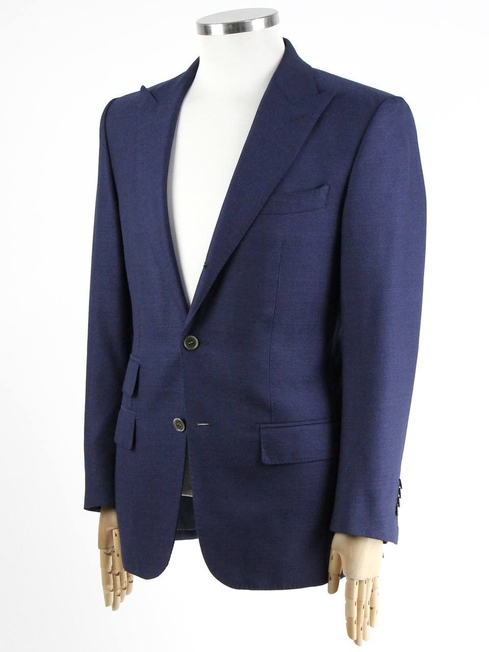 Suitsupply SUITSUPPLY Blue wool jacket Size 48R - 3 Thumbnail