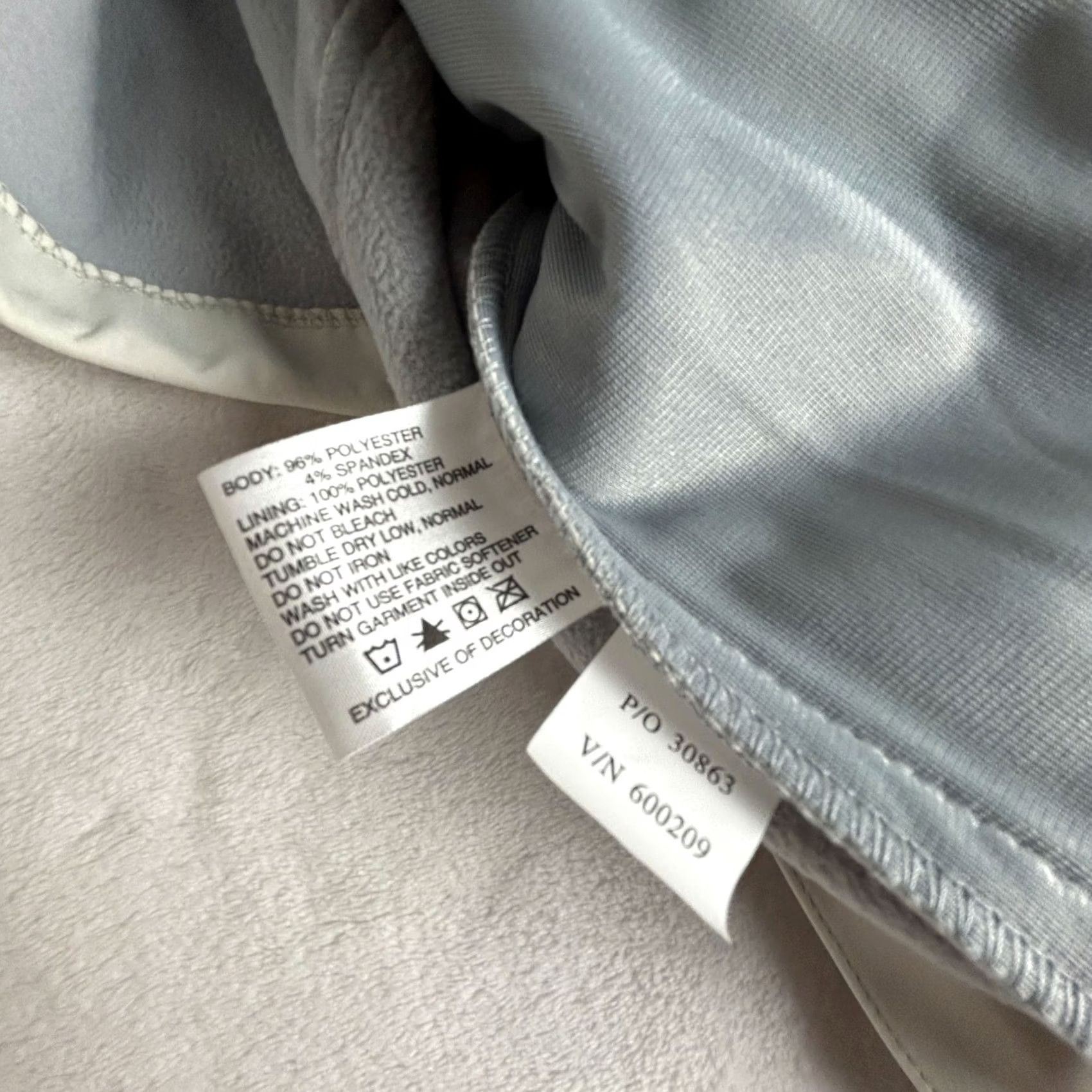 Vintage Pebble Beach Clique Womens Telemark Concourse d'Elegance Softshell Jacket Medium Gray Full-Zip Size M / US 6-8 / IT 42-44 - 6 Thumbnail