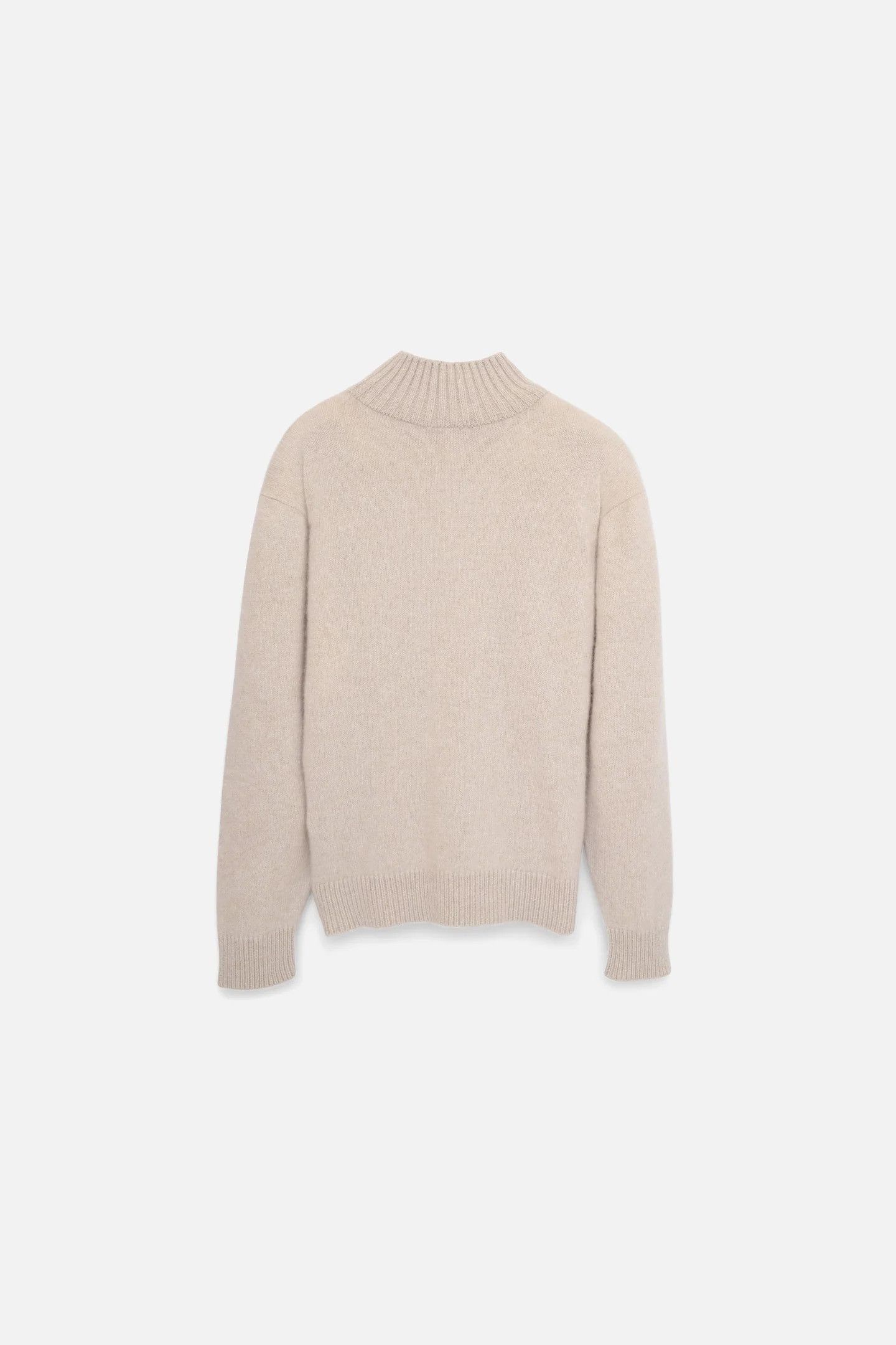 The Elder Statesman $1275 The Elder Statesman Relaxed Cashmere Turtleneck Size US L / EU 52-54 / 3 - 1 Thumbnail