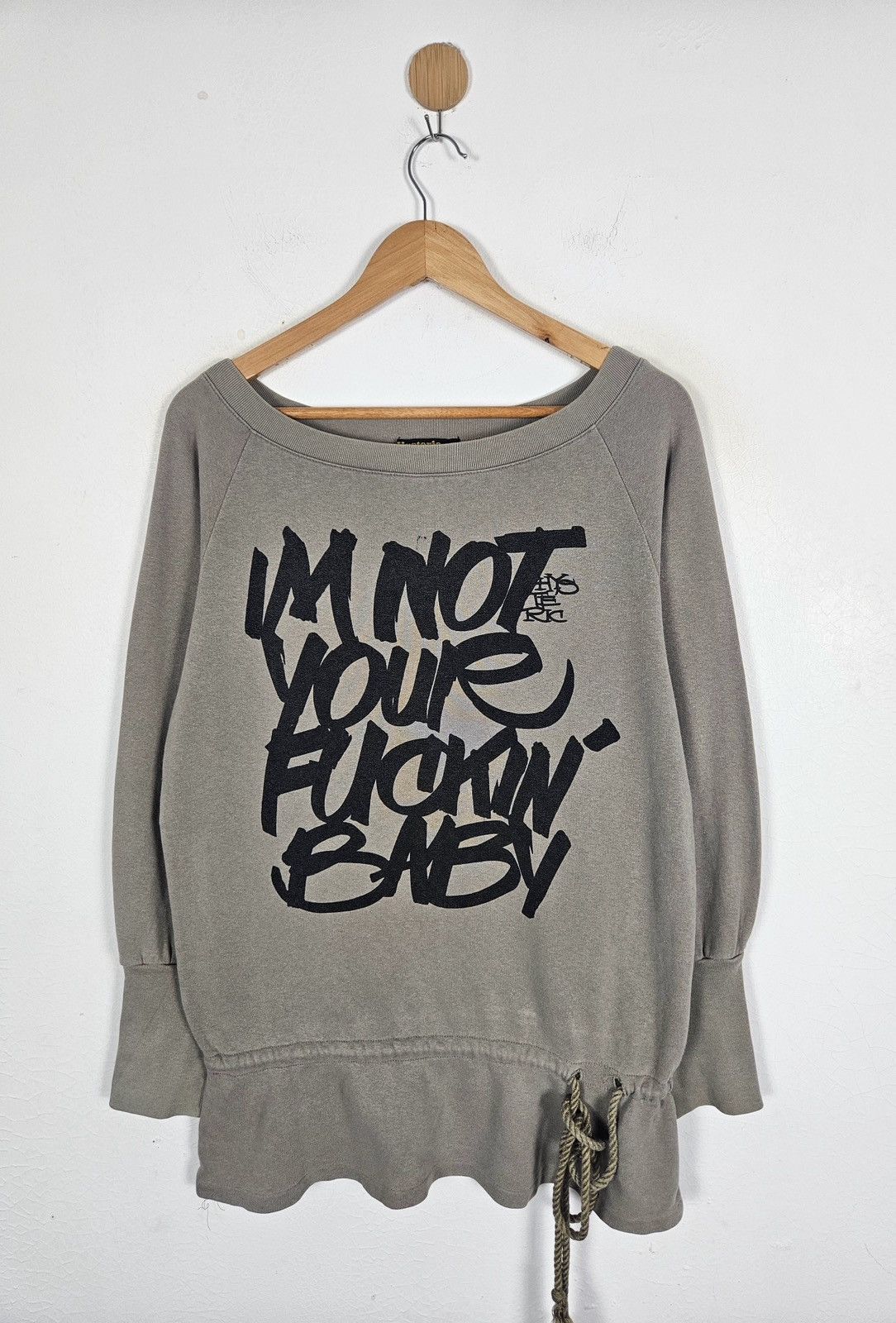 Hysteric Glamour Hysteric Glamour I’m Not Your Fuckin Baby shirt Size M / US 6-8 / IT 42-44 - 1 Thumbnail