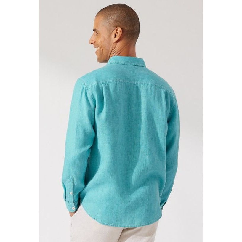 Tommy Bahama Tommy Bahama Paradise Breezer XL Linen long sleeve shirt but Size US XL / EU 56 / 4 - 5 Thumbnail